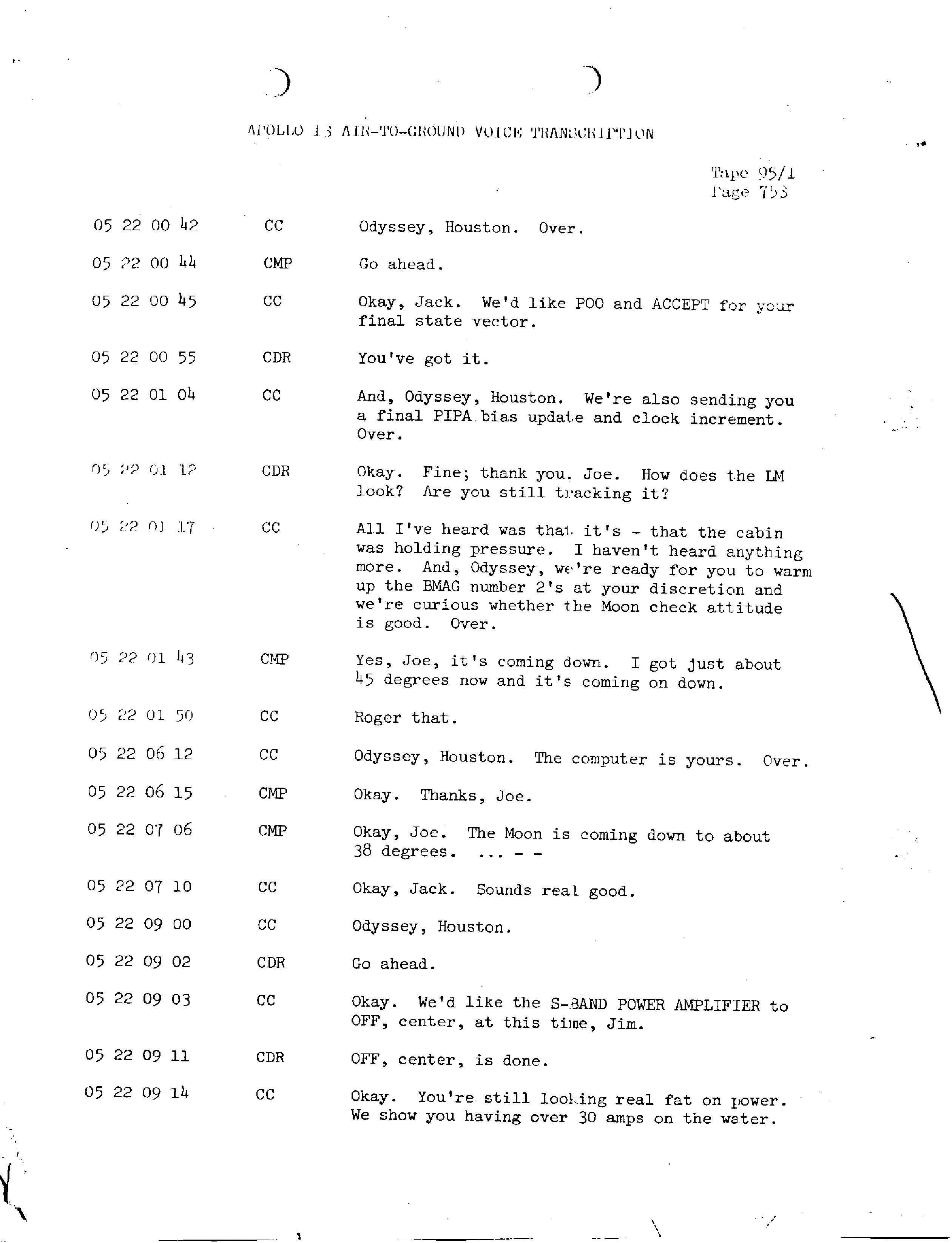 Page 760 of Apollo 13’s original transcript