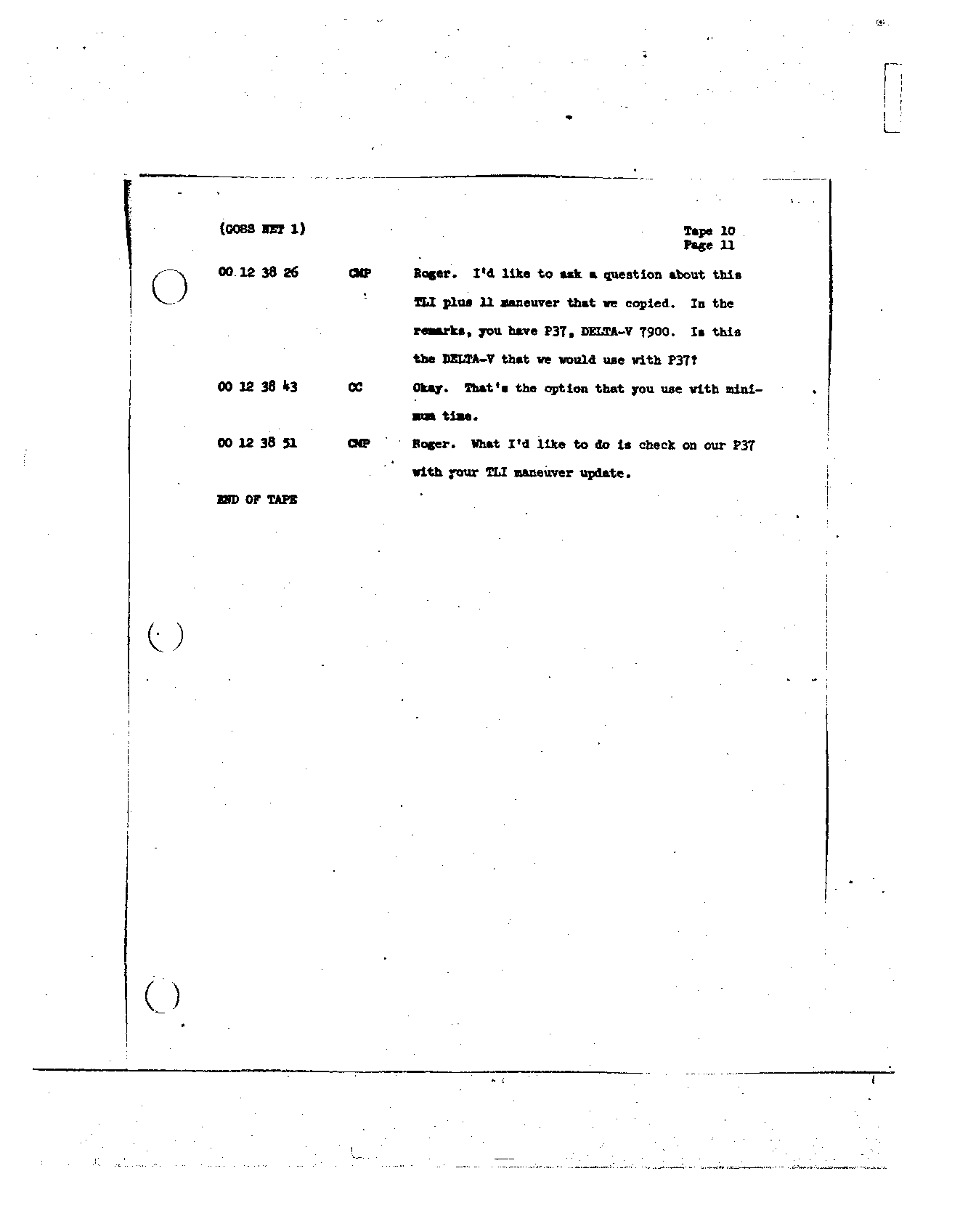 Page 102 of Apollo 8’s original transcript