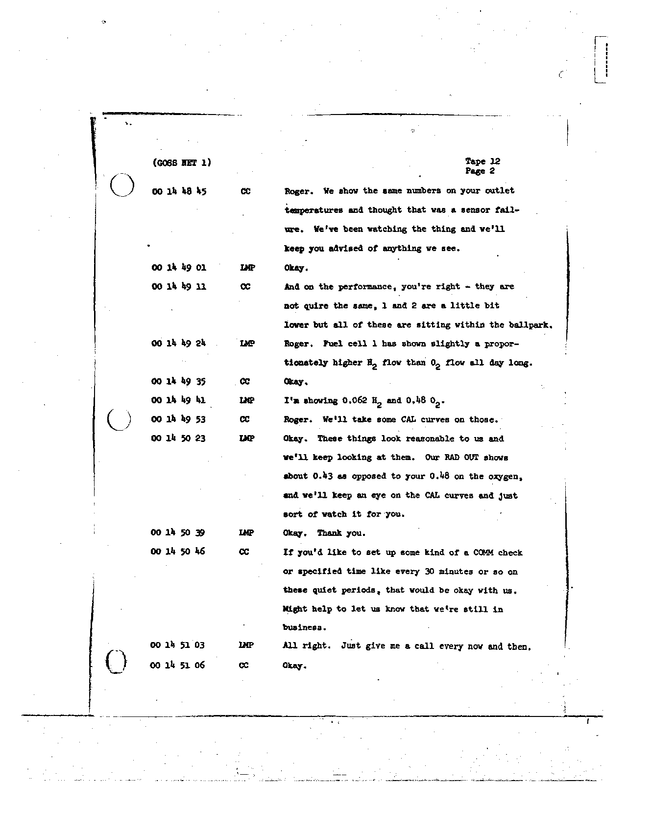 Page 117 of Apollo 8’s original transcript