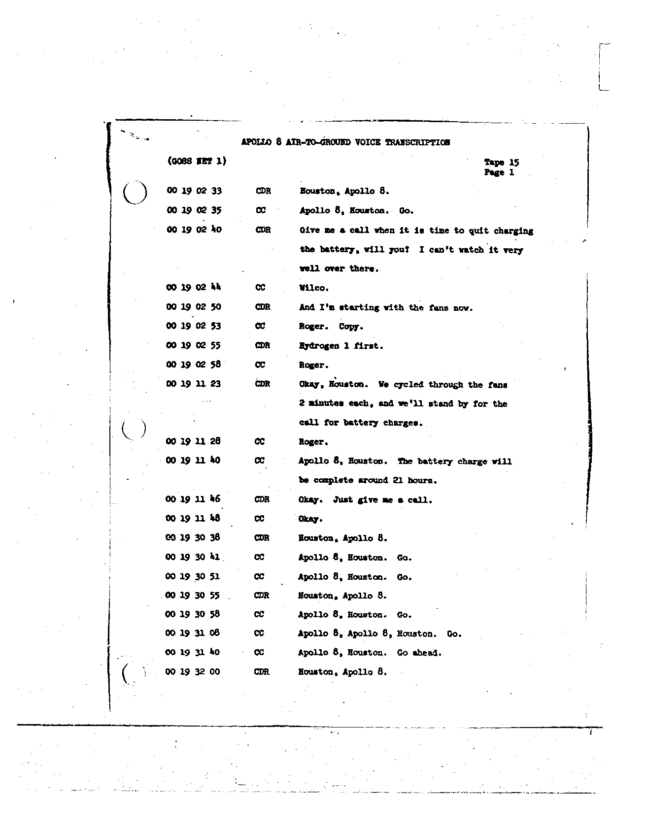 Page 128 of Apollo 8’s original transcript