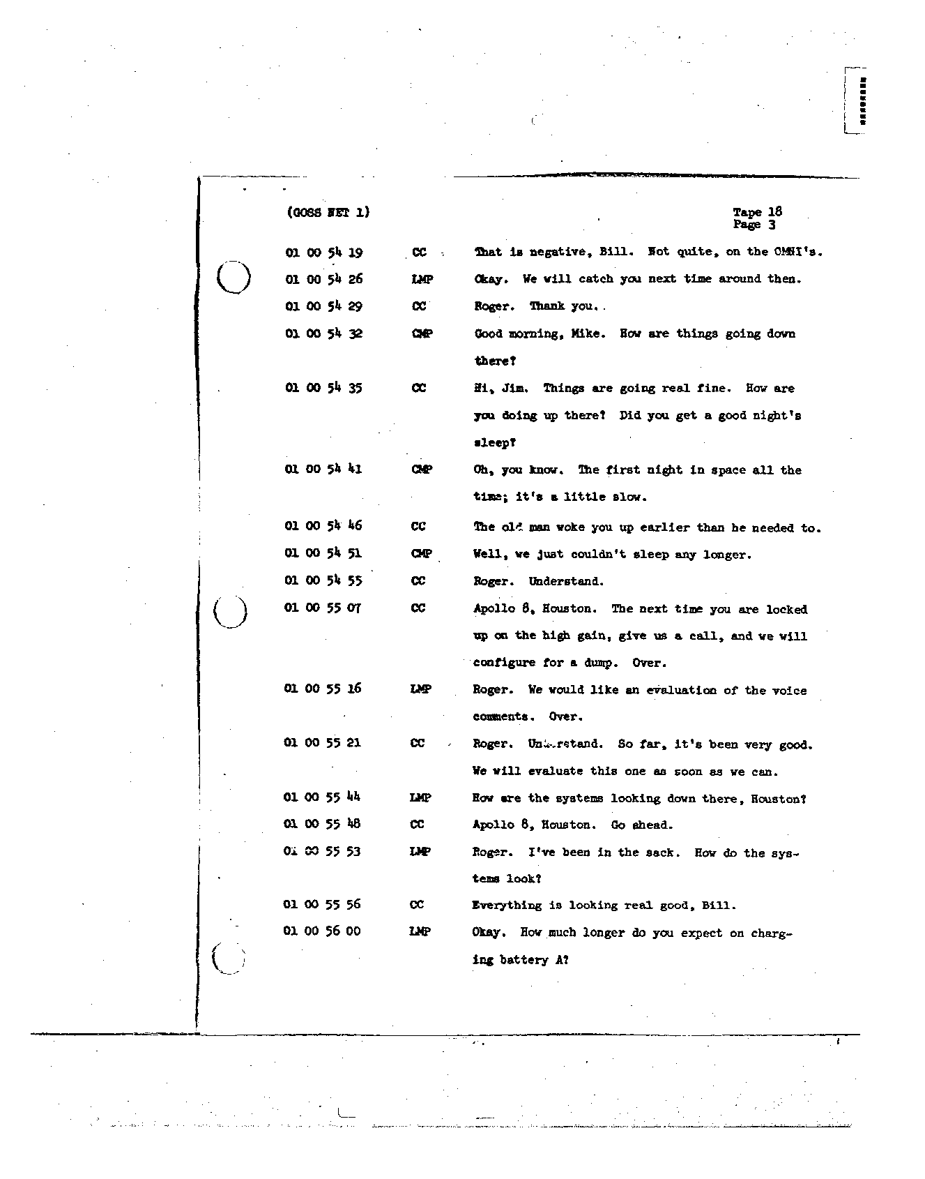 Page 138 of Apollo 8’s original transcript