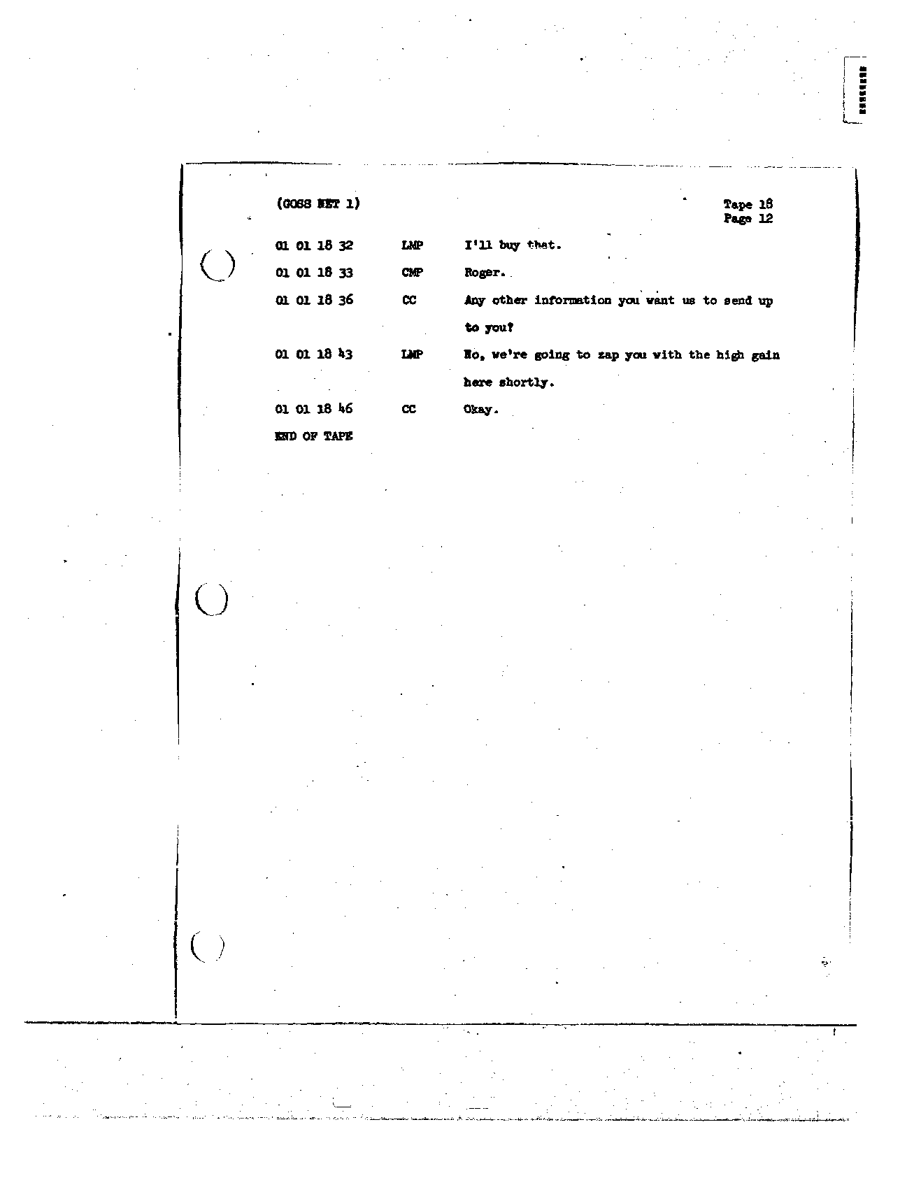 Page 147 of Apollo 8’s original transcript