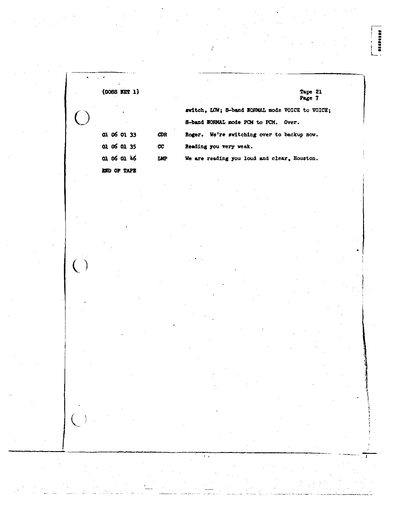 Page 163 of Apollo 8’s original transcript