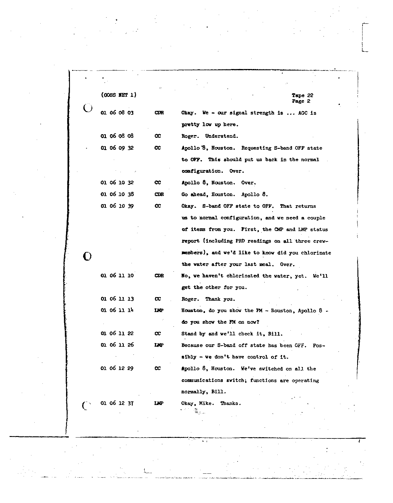 Page 165 of Apollo 8’s original transcript
