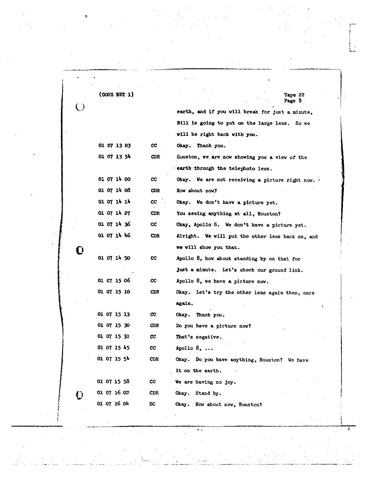 Page 171 of Apollo 8’s original transcript