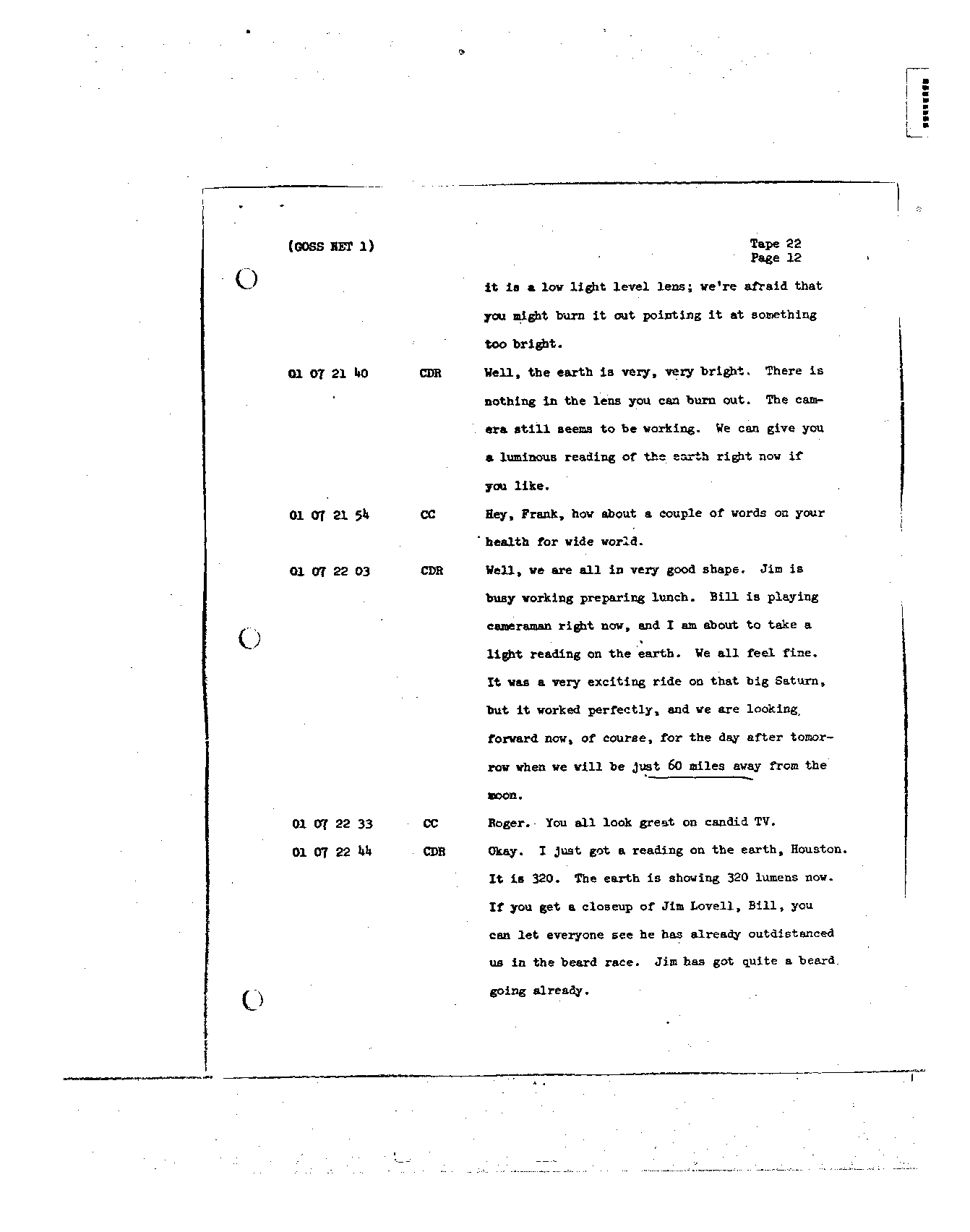 Page 175 of Apollo 8’s original transcript