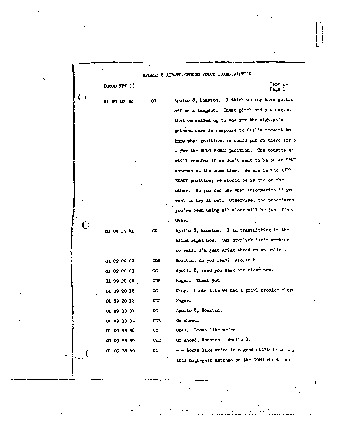 Page 186 of Apollo 8’s original transcript