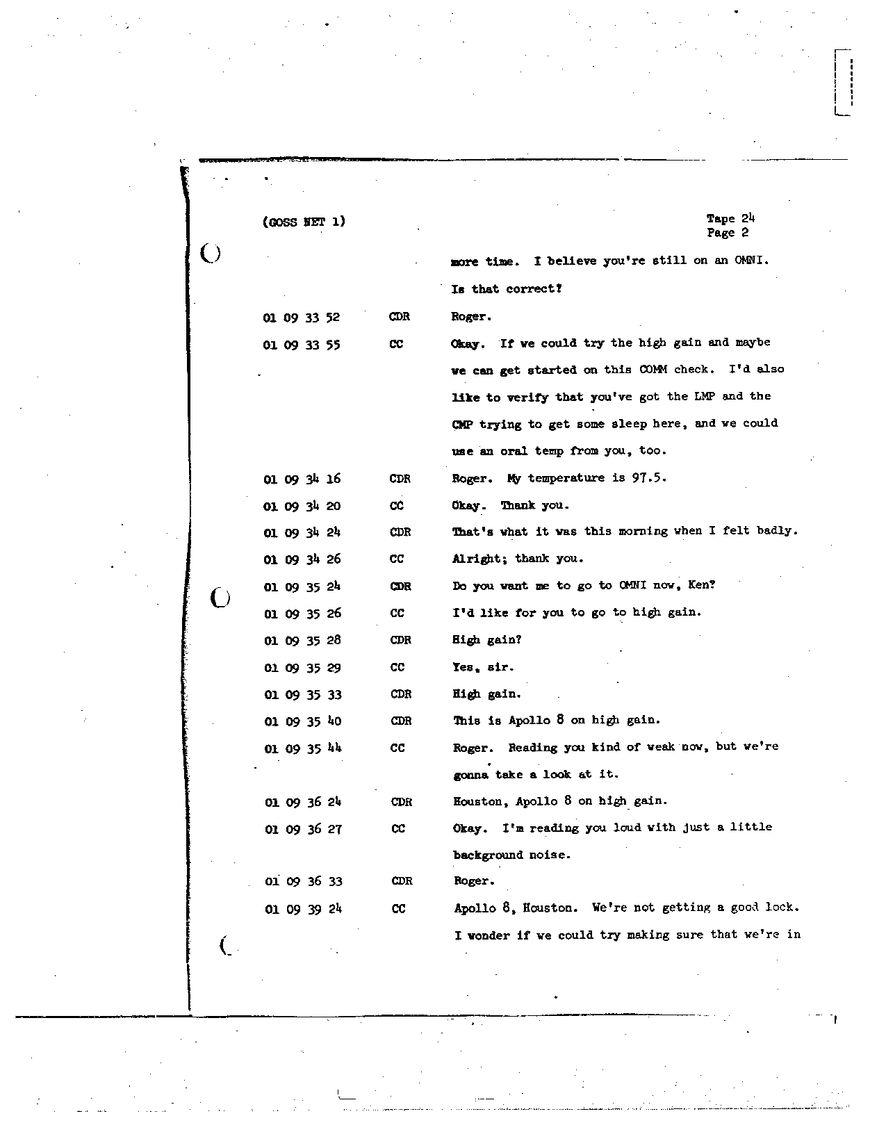 Page 187 of Apollo 8’s original transcript