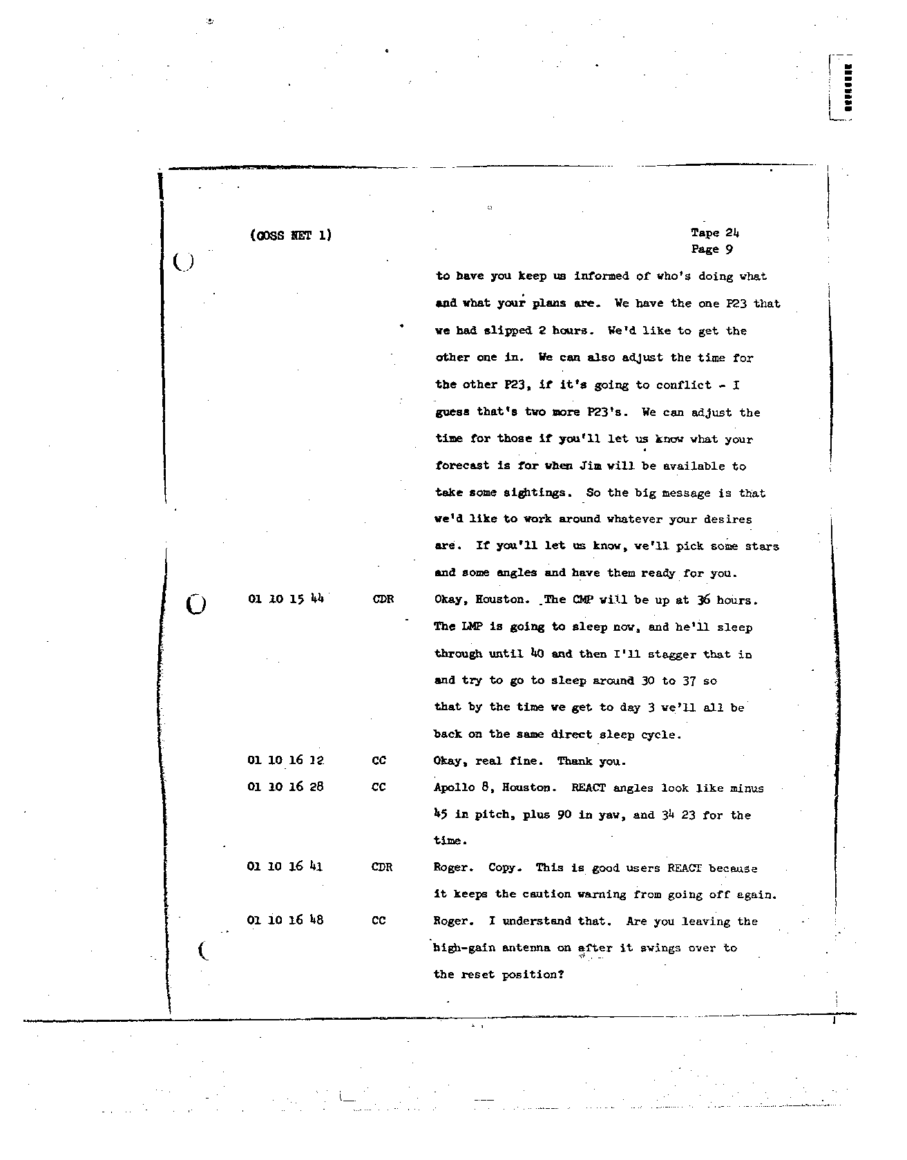 Page 194 of Apollo 8’s original transcript