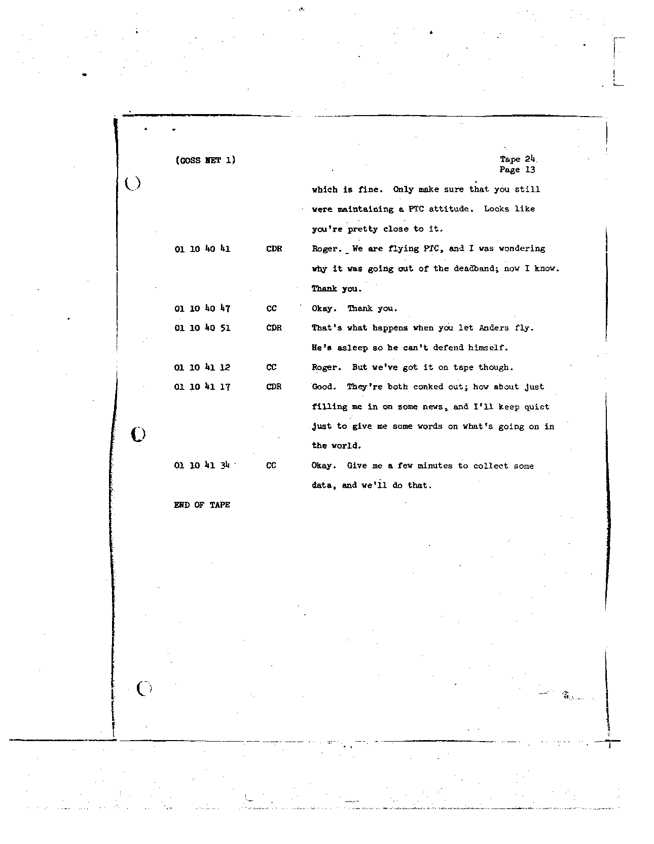 Page 198 of Apollo 8’s original transcript