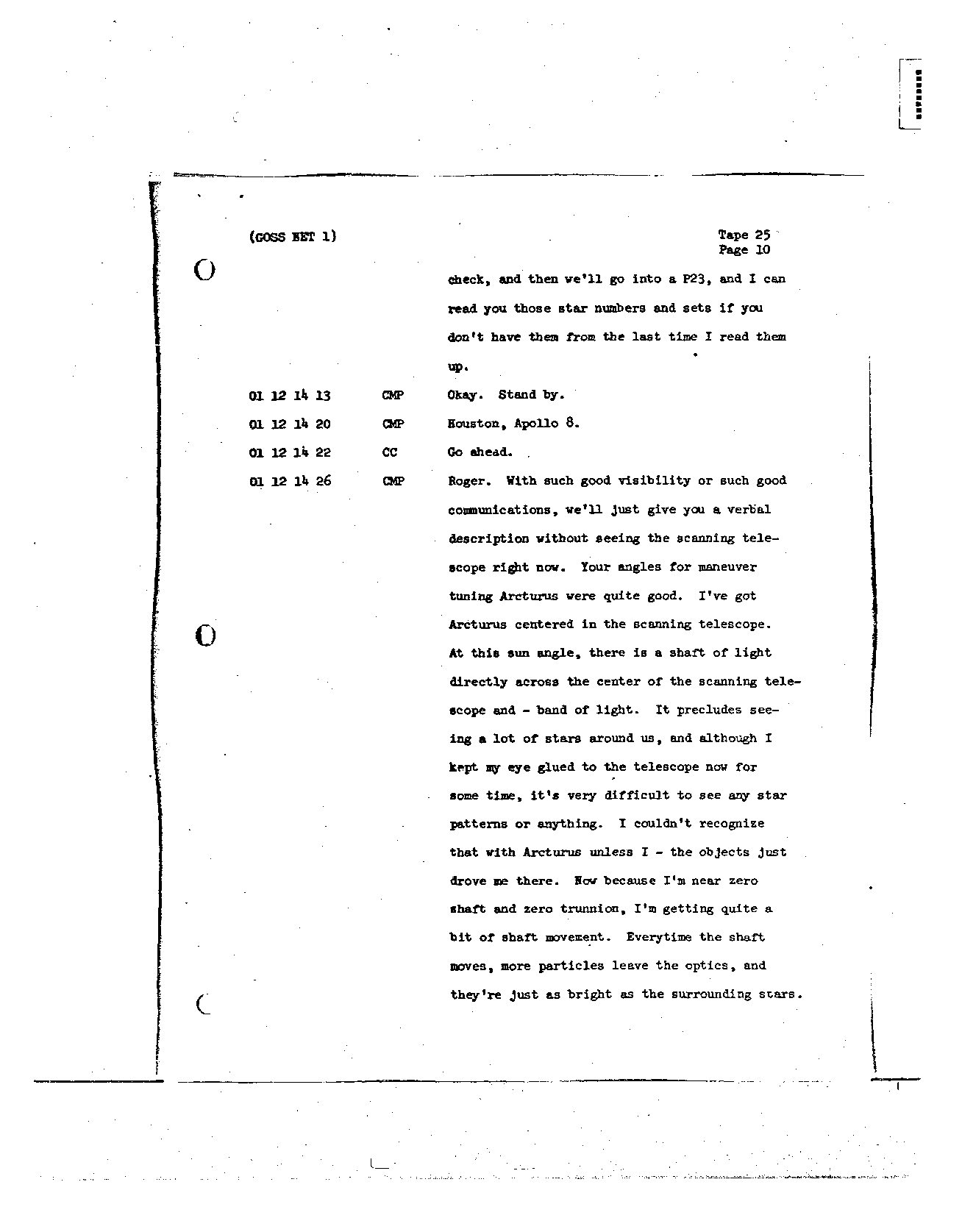 Page 208 of Apollo 8’s original transcript