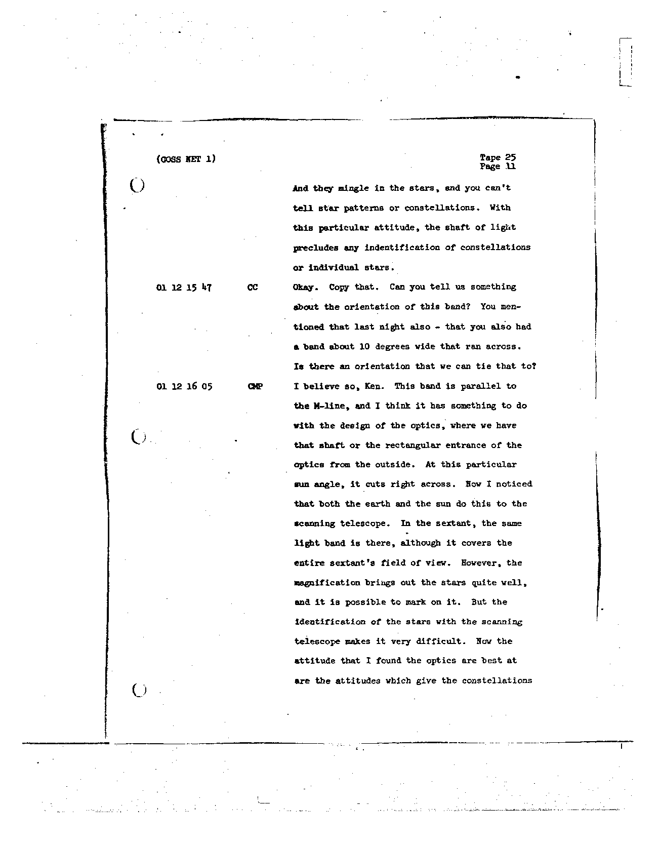 Page 209 of Apollo 8’s original transcript