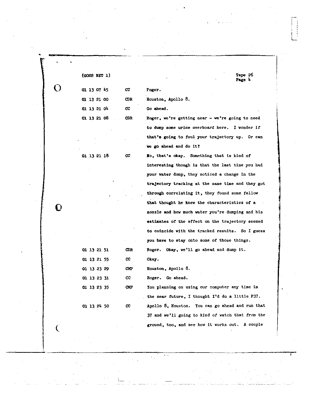Page 215 of Apollo 8’s original transcript