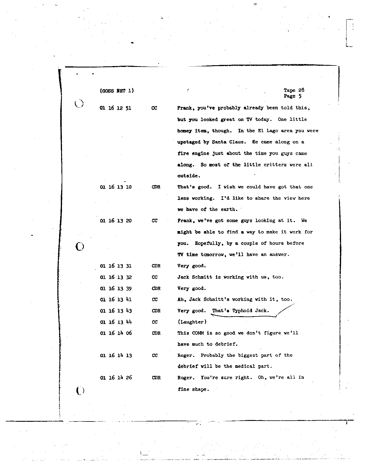 Page 226 of Apollo 8’s original transcript