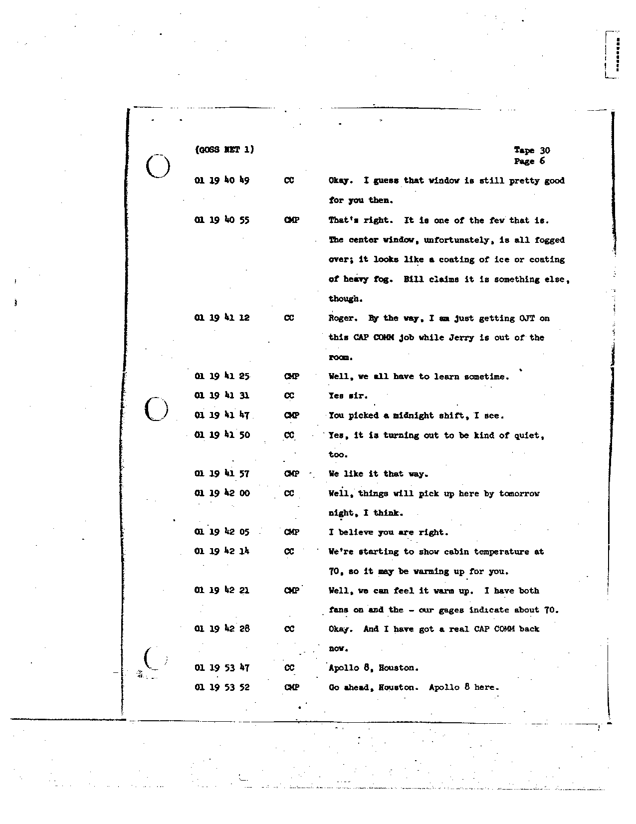 Page 235 of Apollo 8’s original transcript