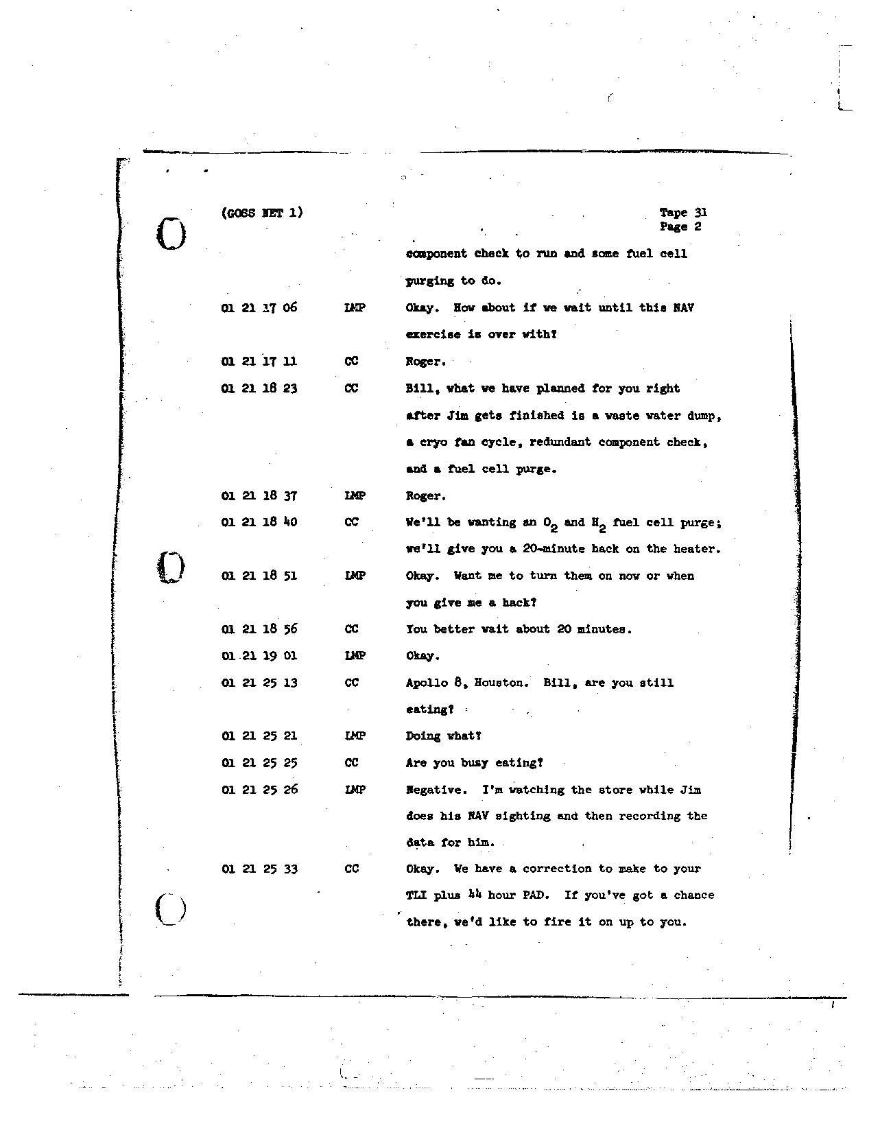 Page 241 of Apollo 8’s original transcript