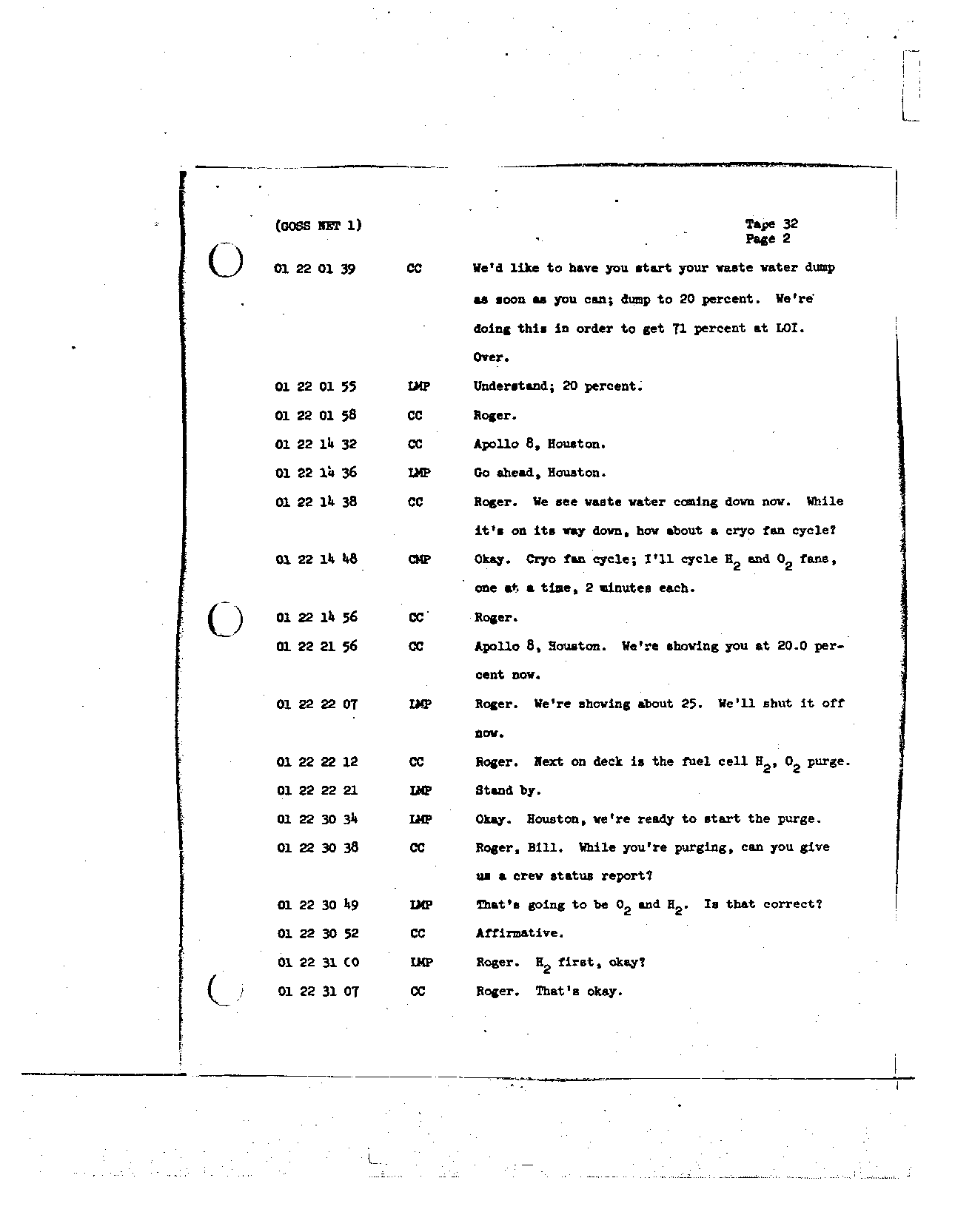 Page 246 of Apollo 8’s original transcript