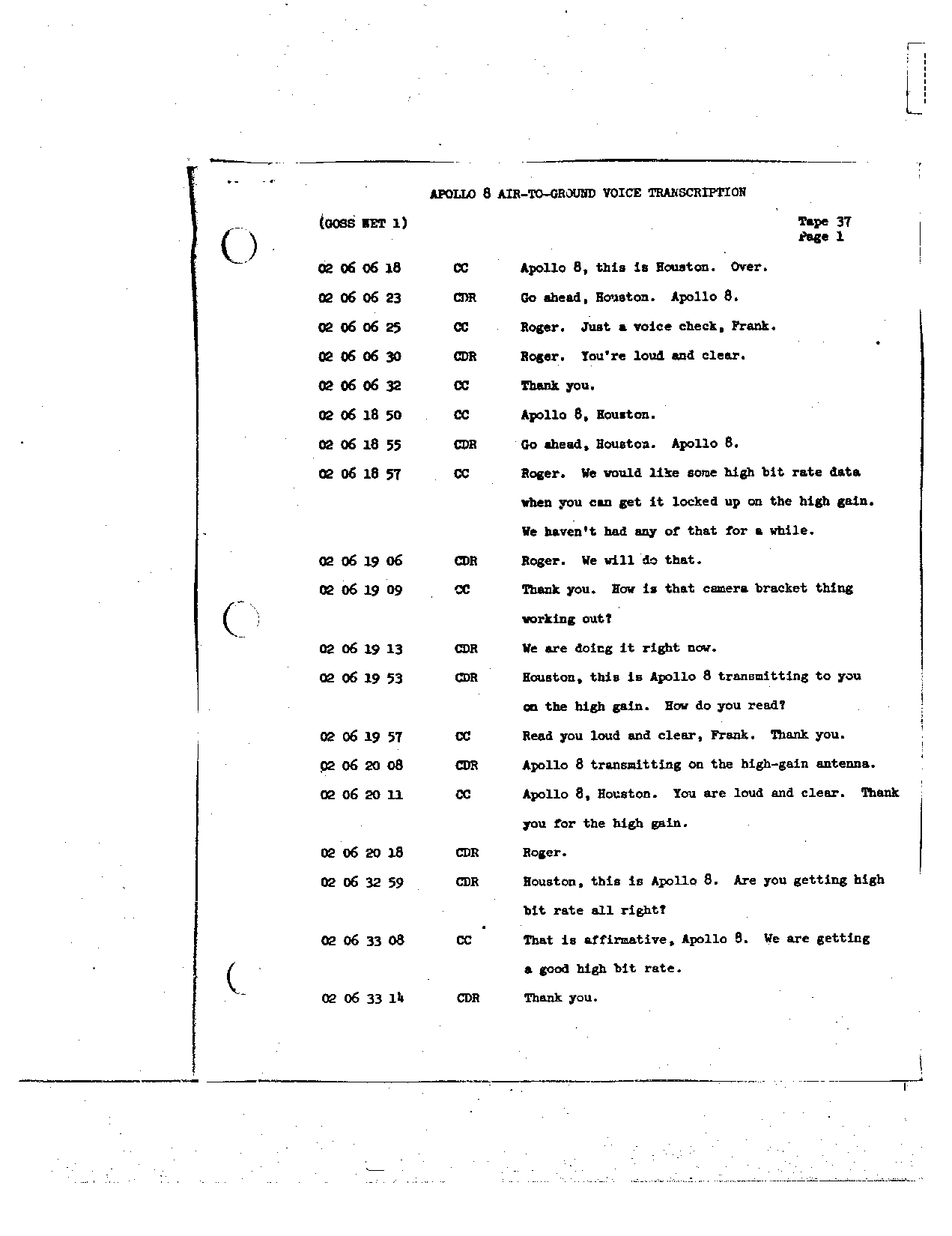 Page 283 of Apollo 8’s original transcript