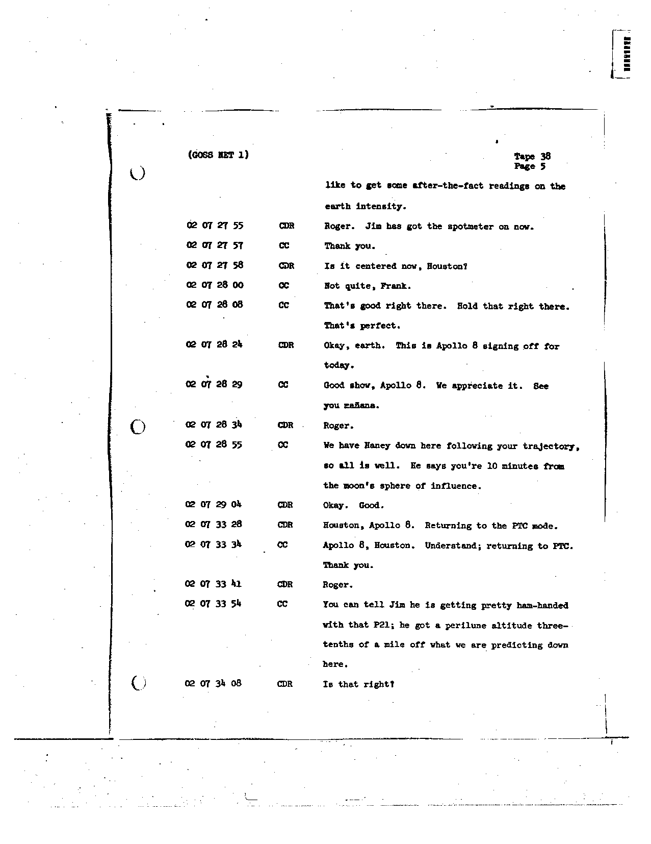 Page 298 of Apollo 8’s original transcript