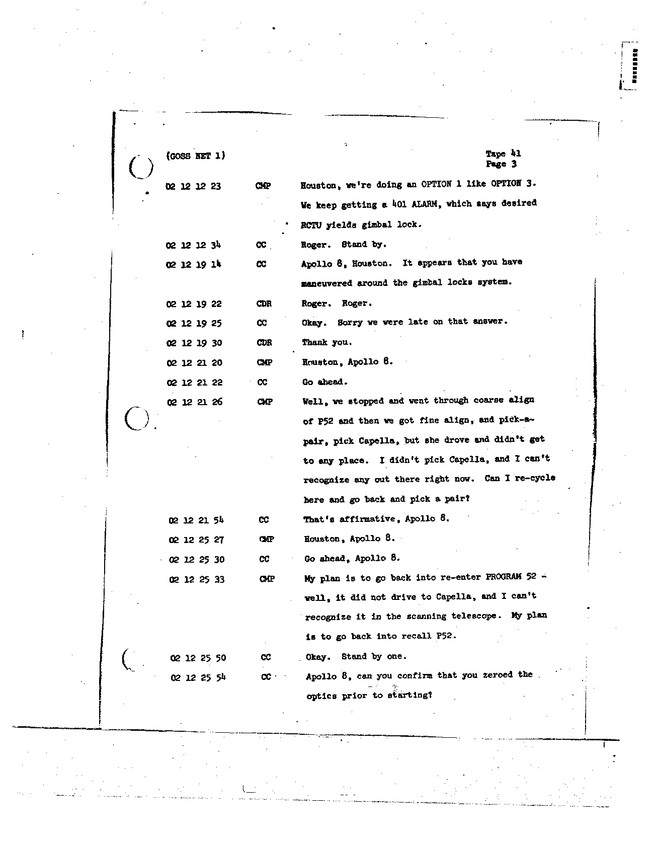 Page 314 of Apollo 8’s original transcript