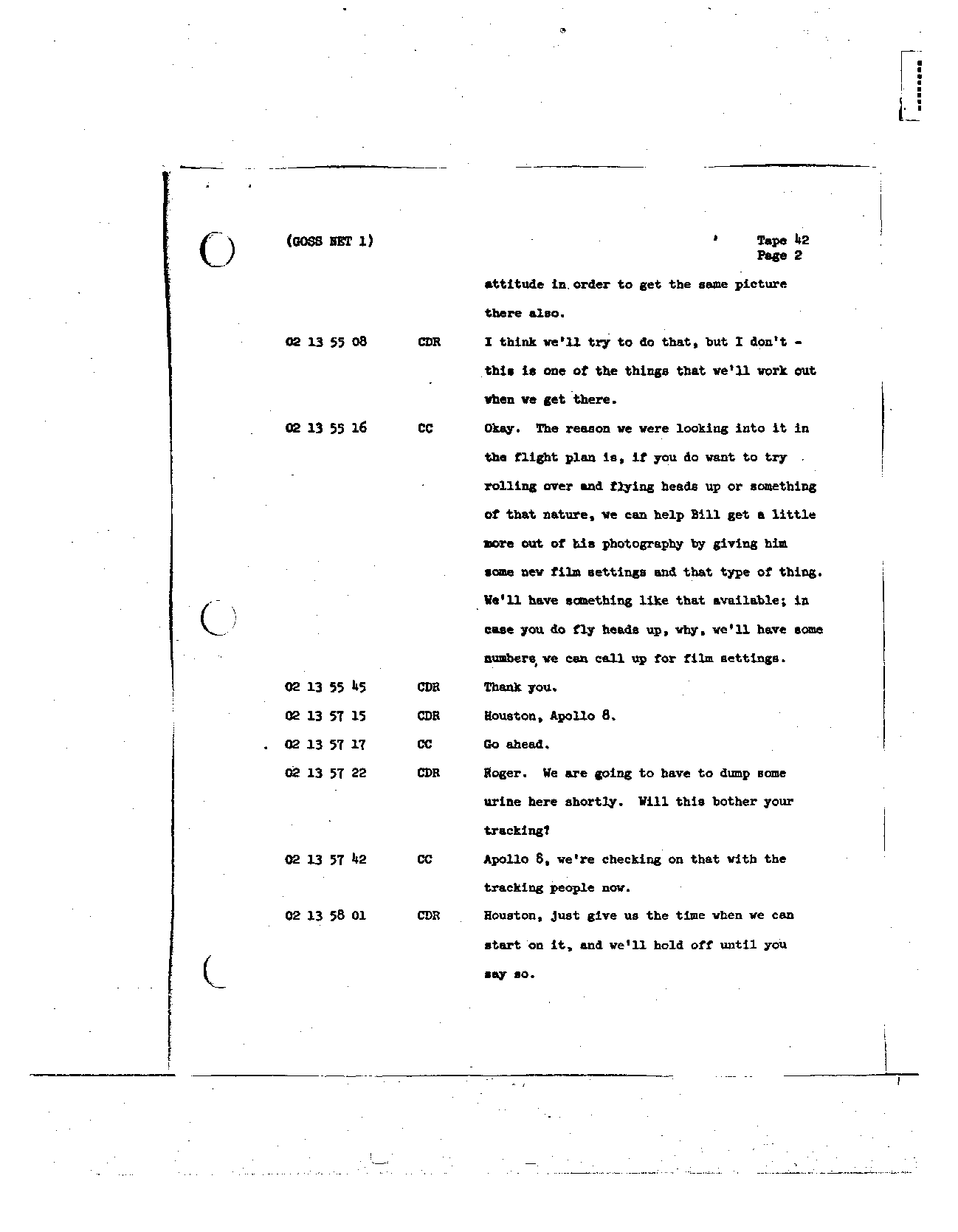 Page 324 of Apollo 8’s original transcript
