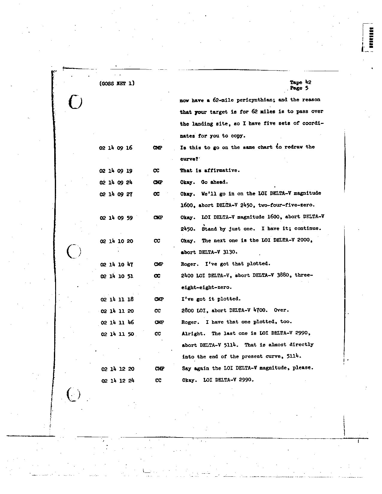 Page 327 of Apollo 8’s original transcript