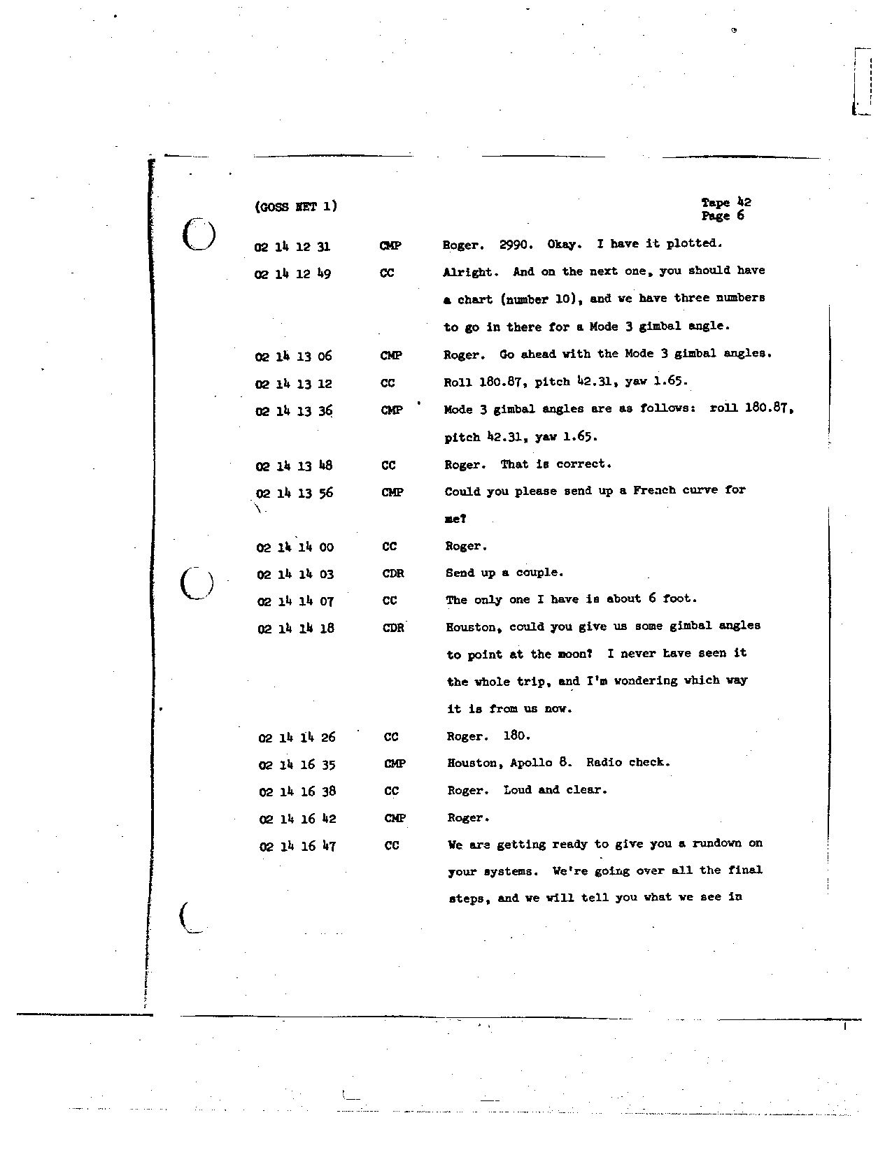 Page 328 of Apollo 8’s original transcript
