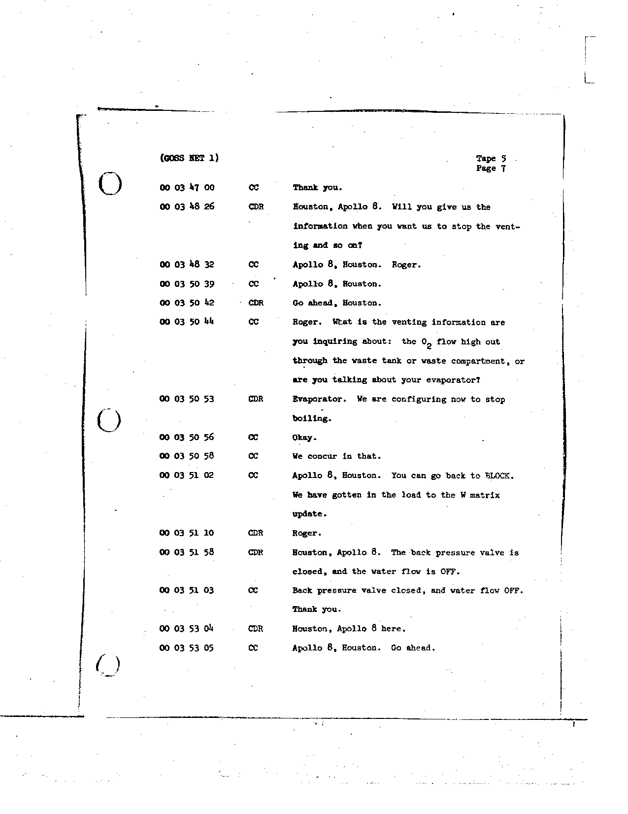Page 33 of Apollo 8’s original transcript
