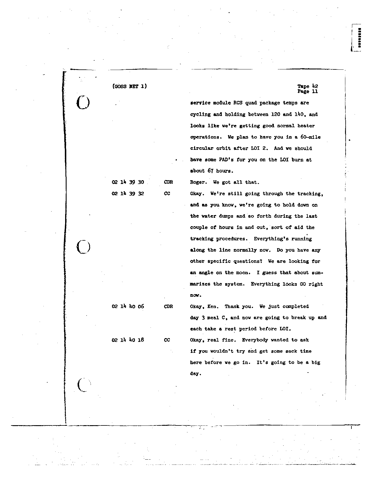 Page 333 of Apollo 8’s original transcript
