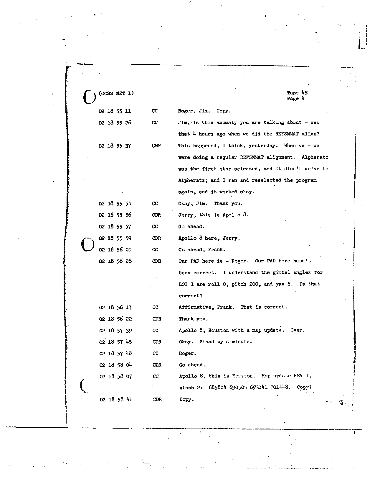 Page 343 of Apollo 8’s original transcript