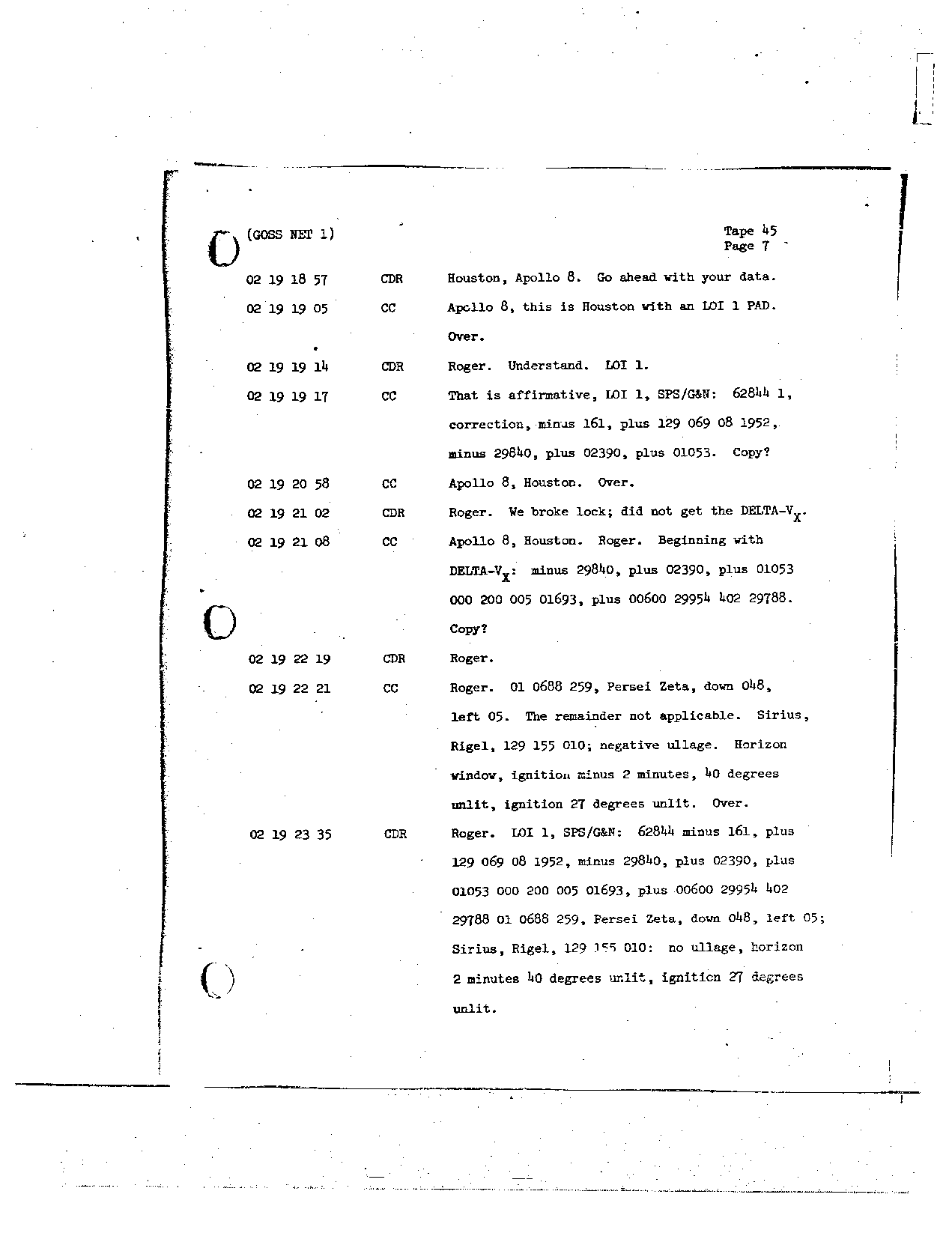 Page 346 of Apollo 8’s original transcript