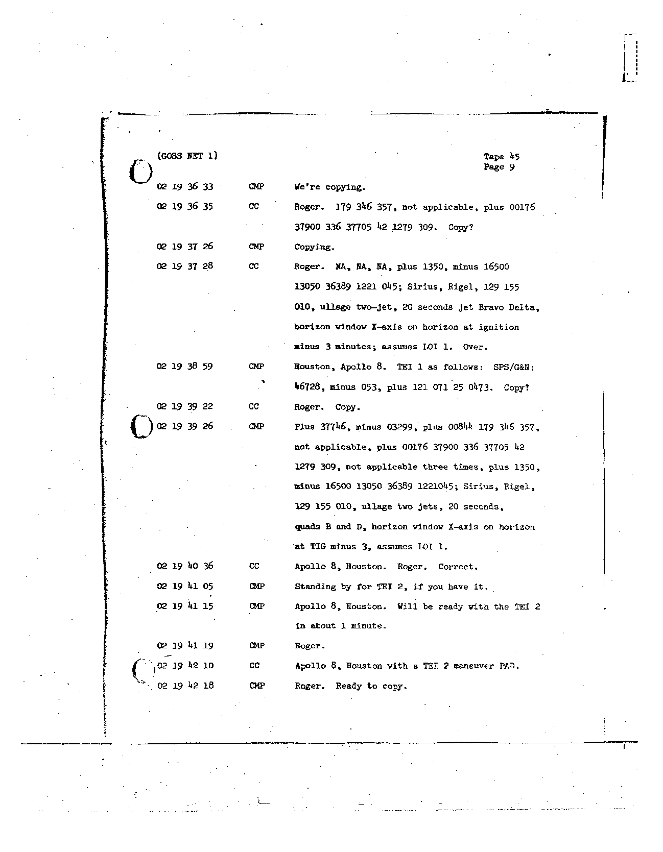 Page 348 of Apollo 8’s original transcript