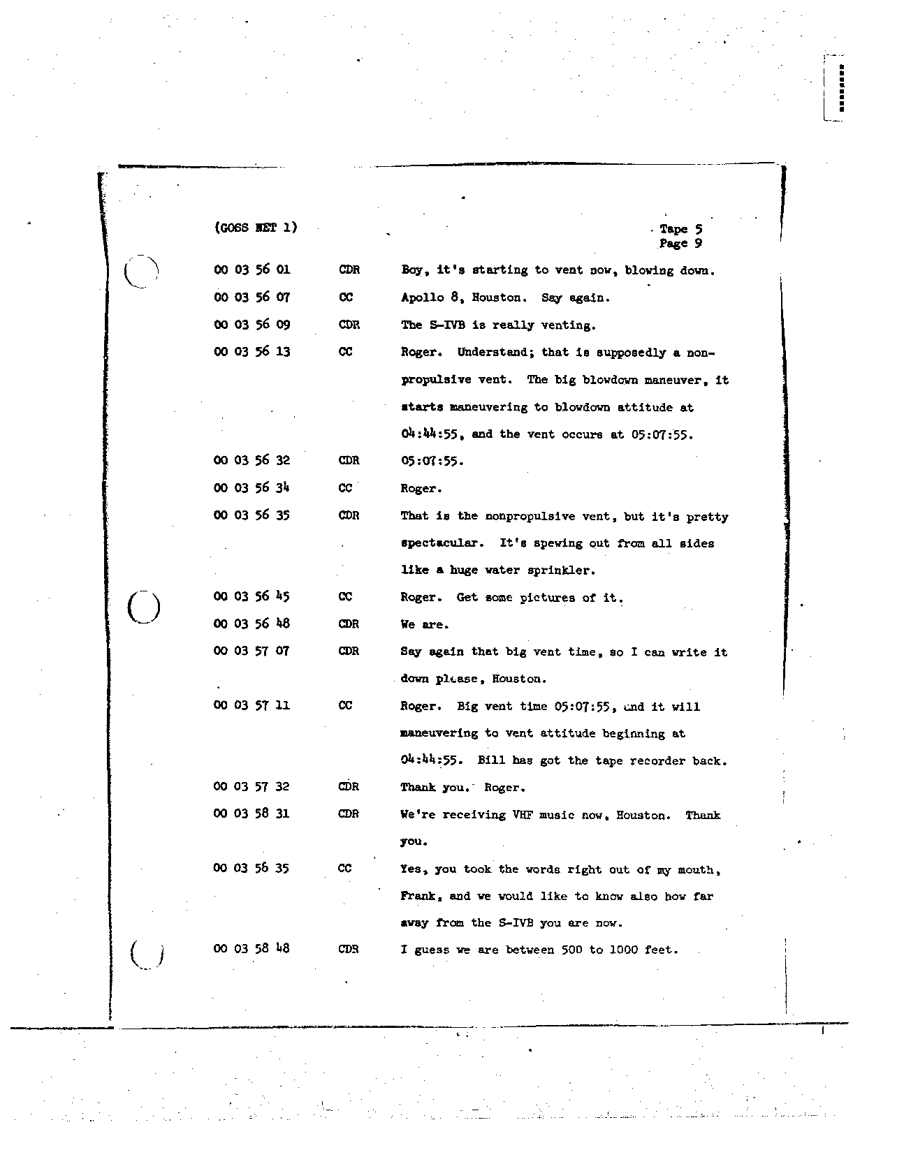 Page 35 of Apollo 8’s original transcript