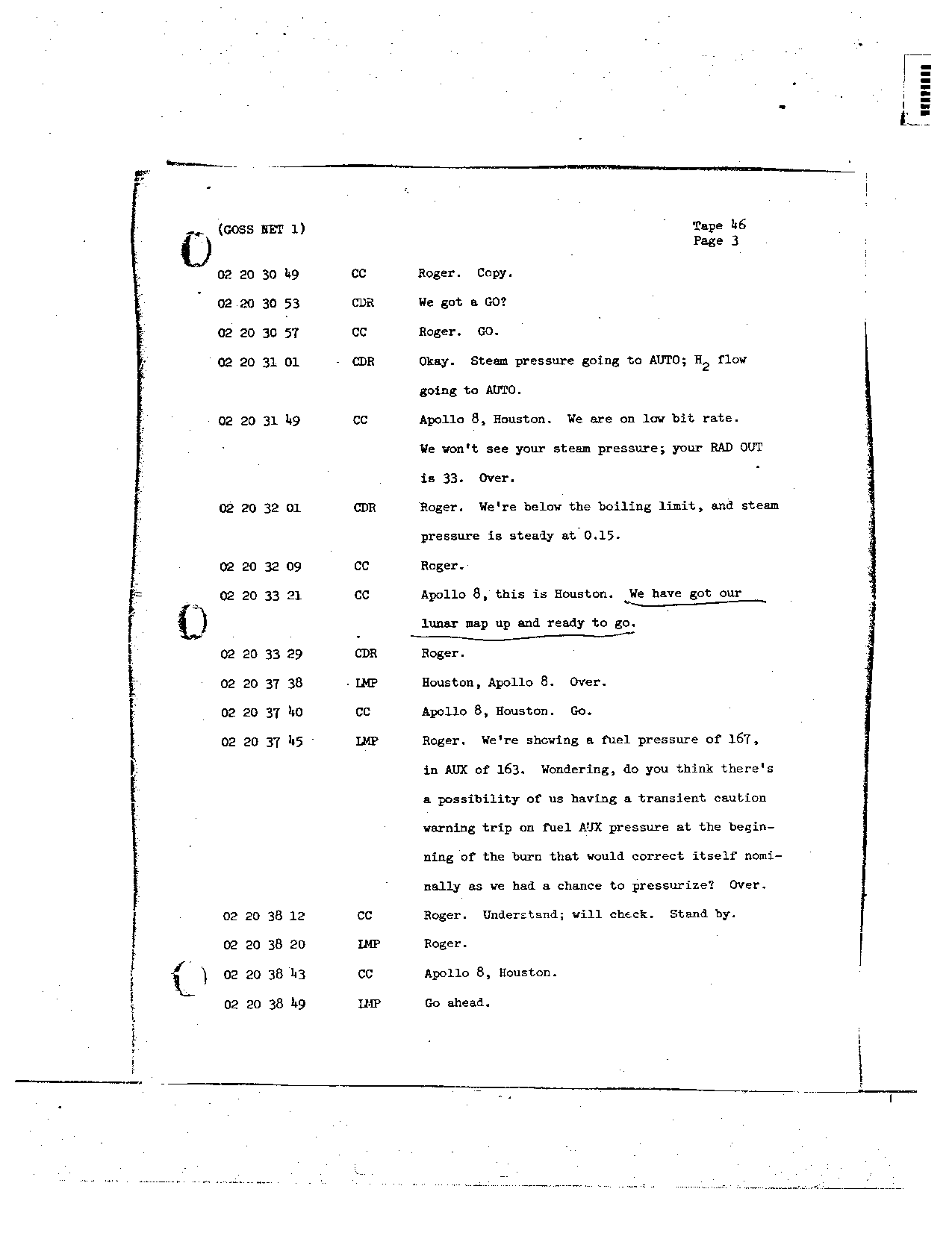 Page 355 of Apollo 8’s original transcript