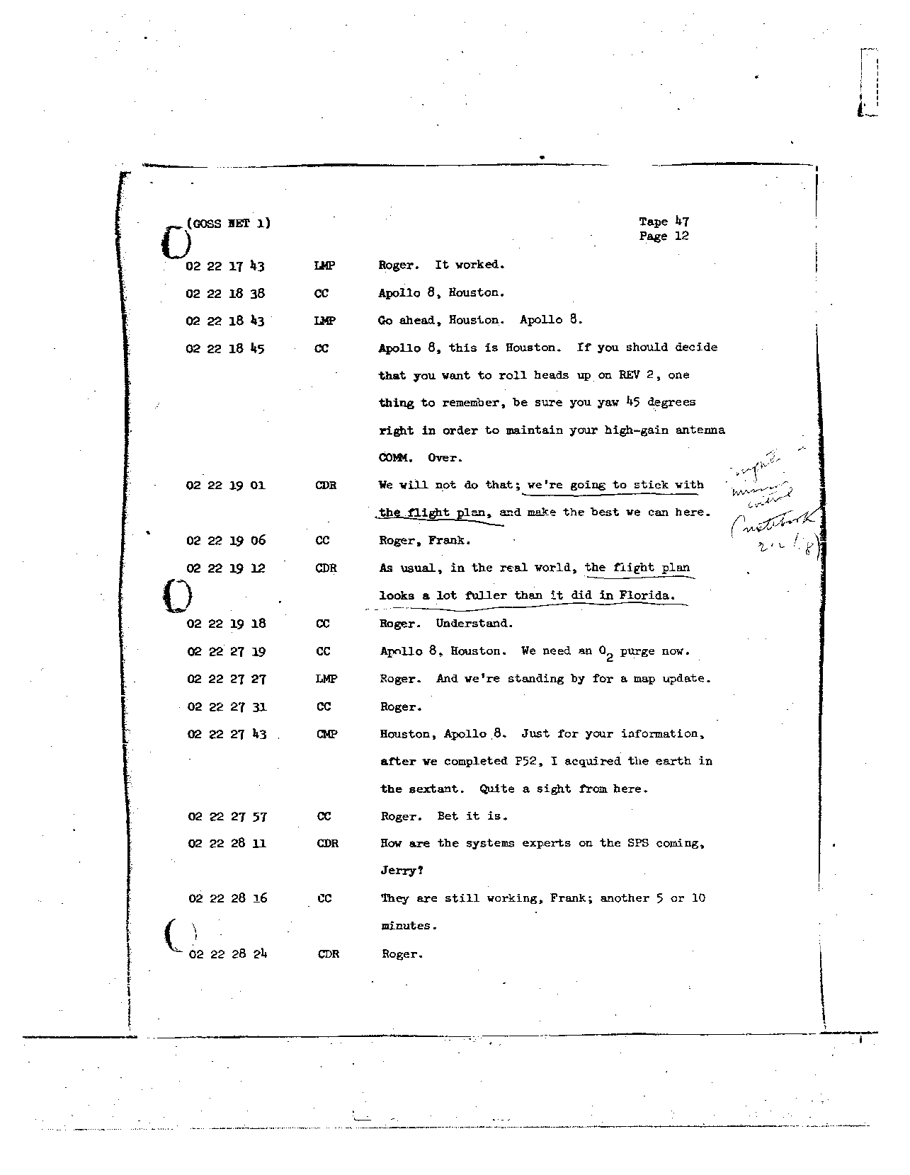 Page 369 of Apollo 8’s original transcript
