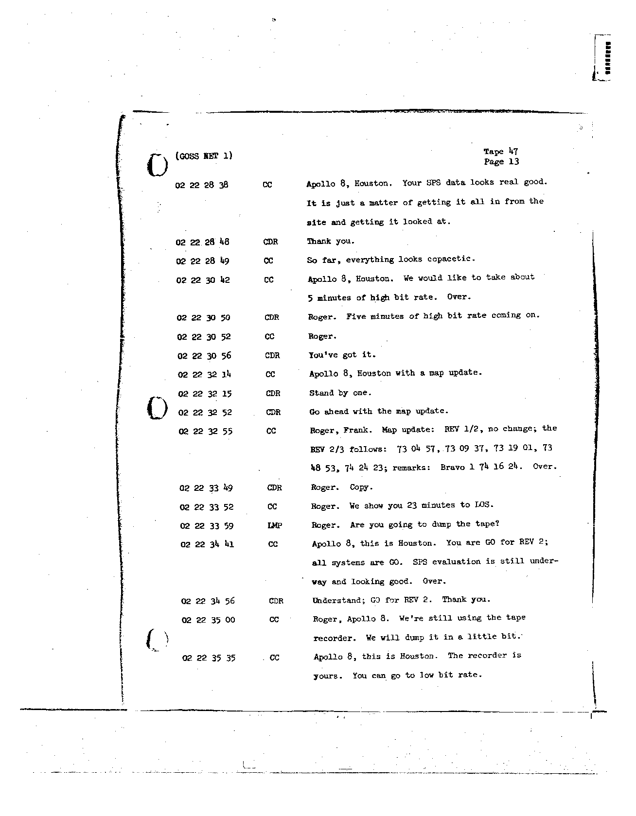 Page 370 of Apollo 8’s original transcript