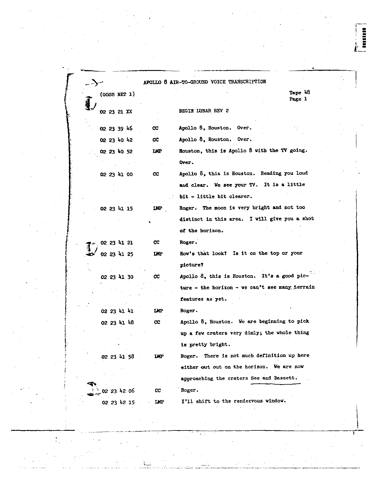 Page 373 of Apollo 8’s original transcript
