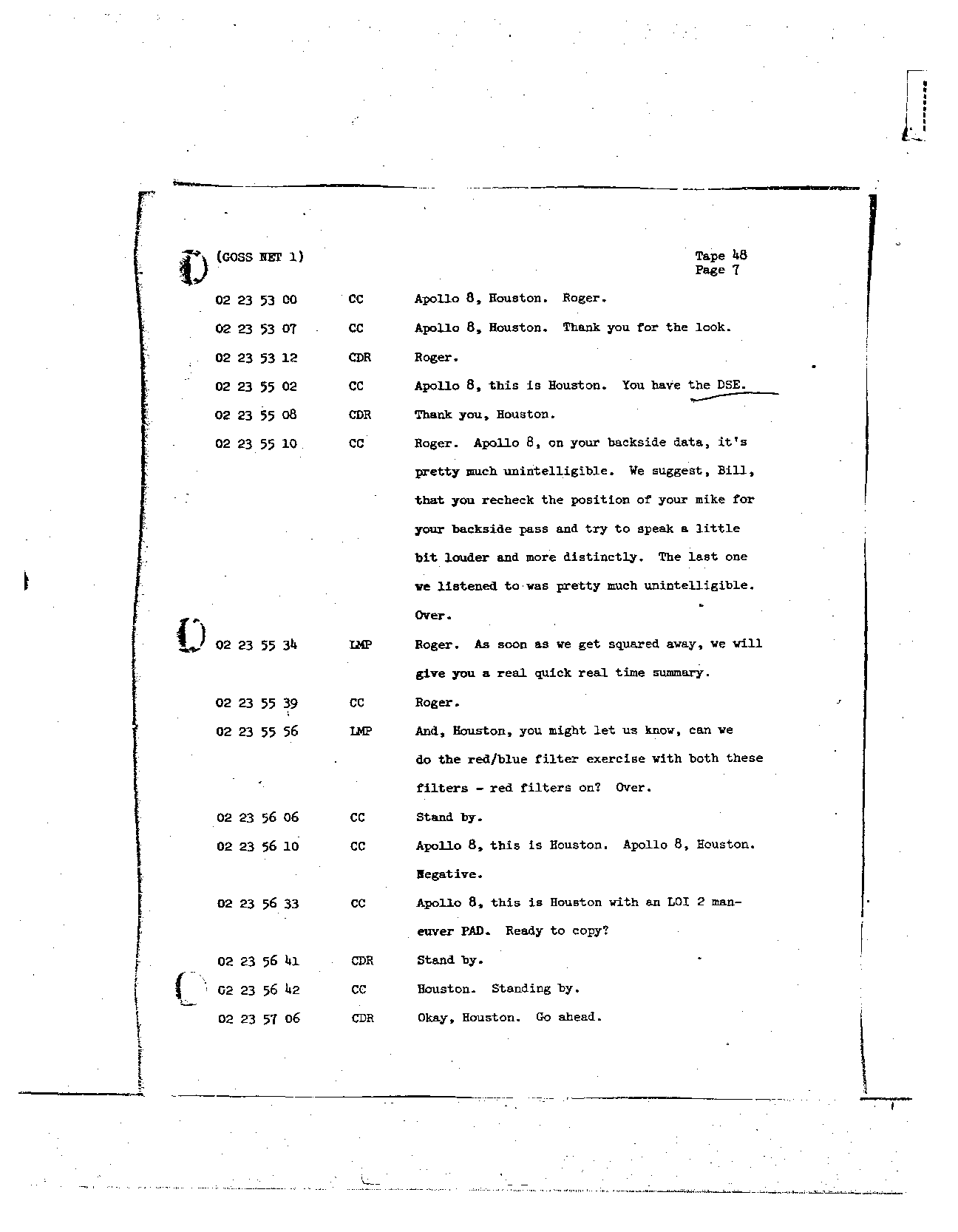 Page 379 of Apollo 8’s original transcript