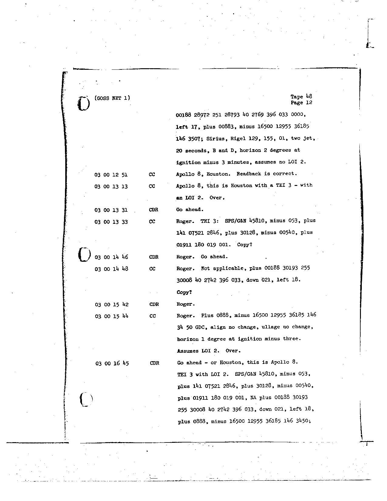 Page 384 of Apollo 8’s original transcript