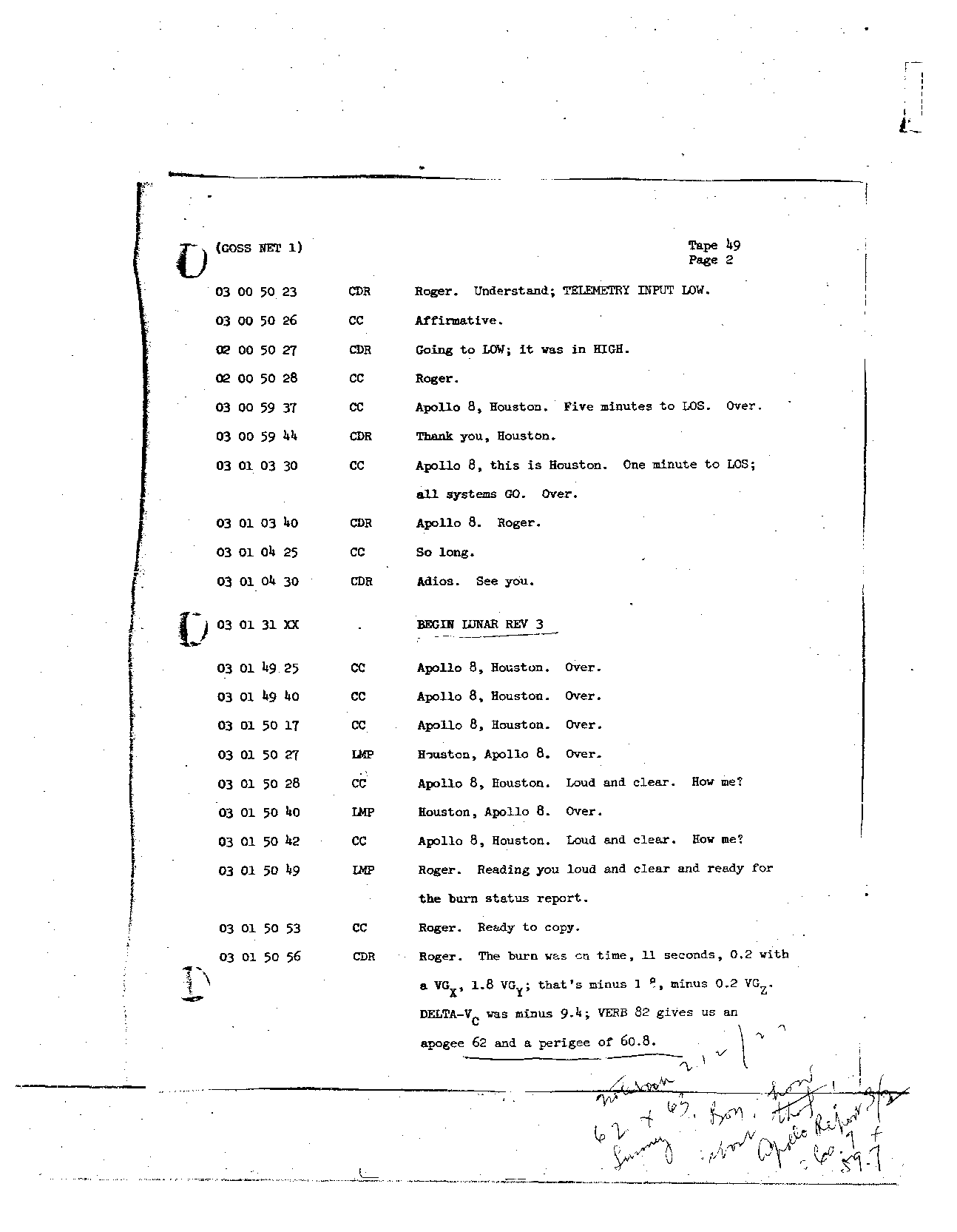 Page 390 of Apollo 8’s original transcript
