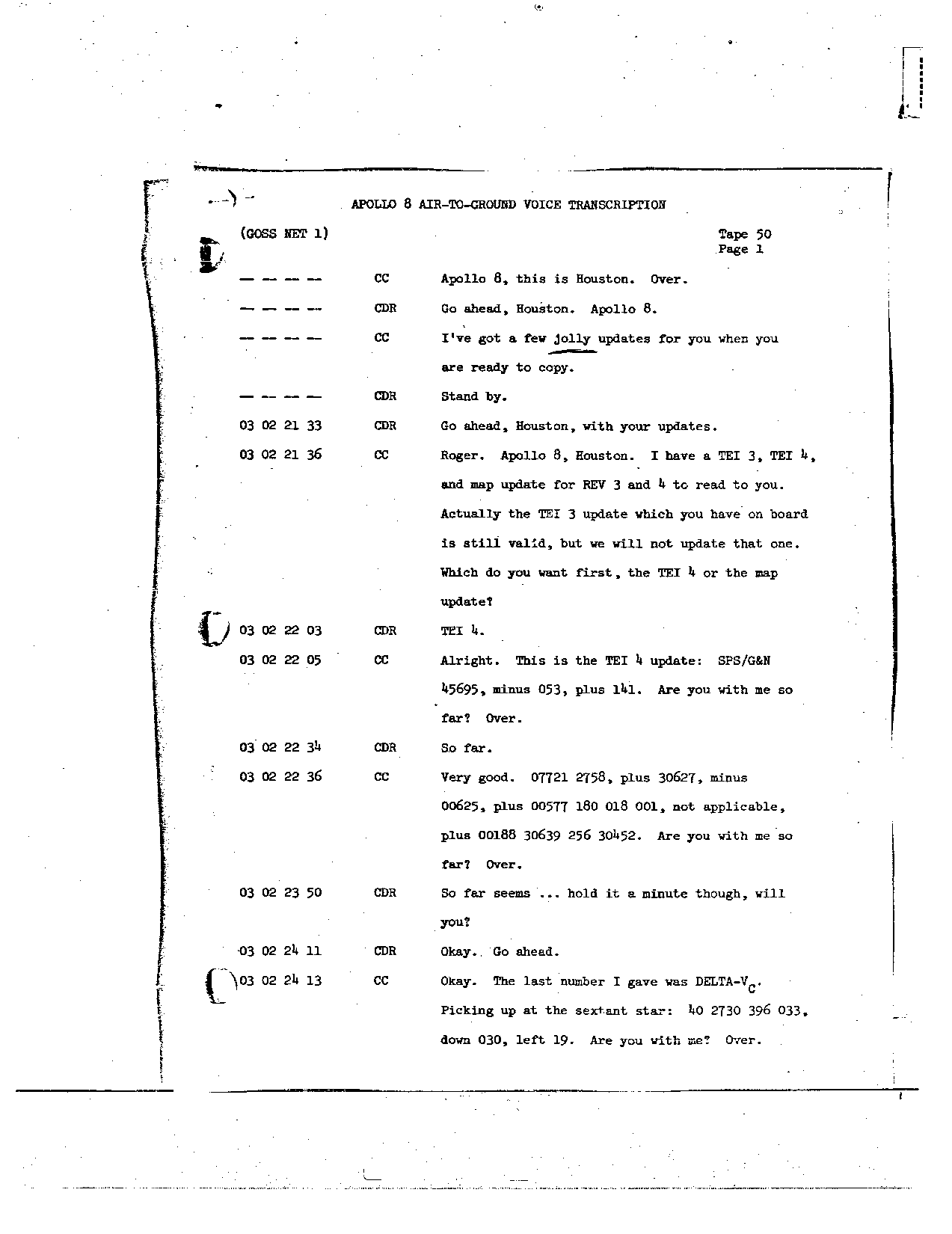 Page 393 of Apollo 8’s original transcript
