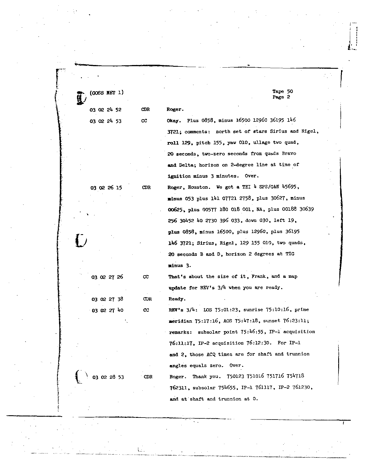 Page 394 of Apollo 8’s original transcript