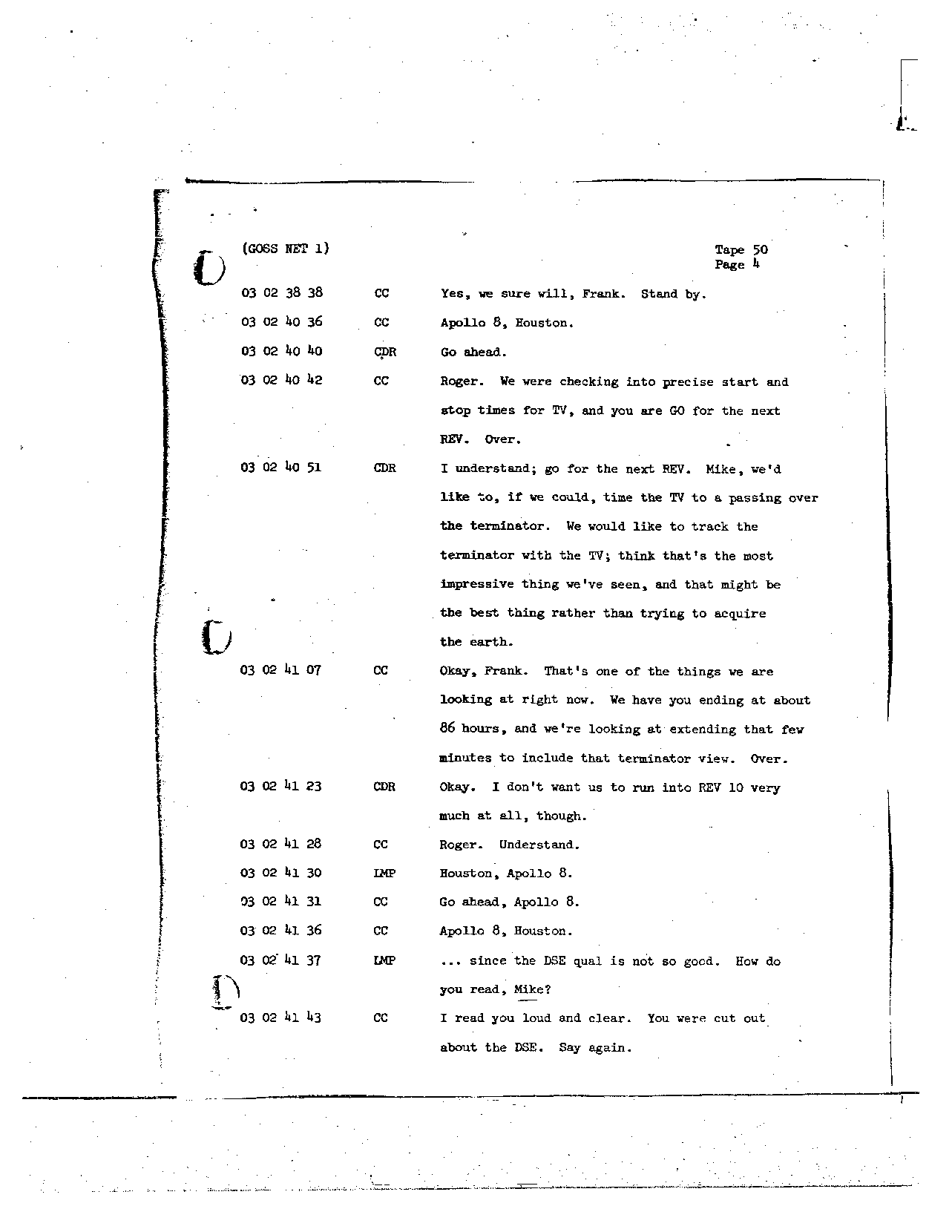 Page 396 of Apollo 8’s original transcript