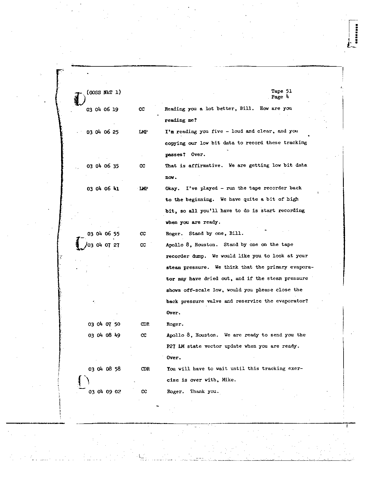 Page 404 of Apollo 8’s original transcript