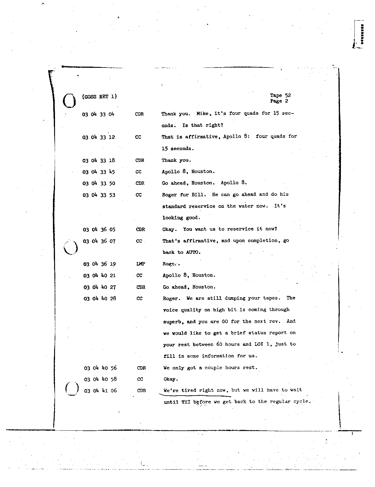 Page 410 of Apollo 8’s original transcript