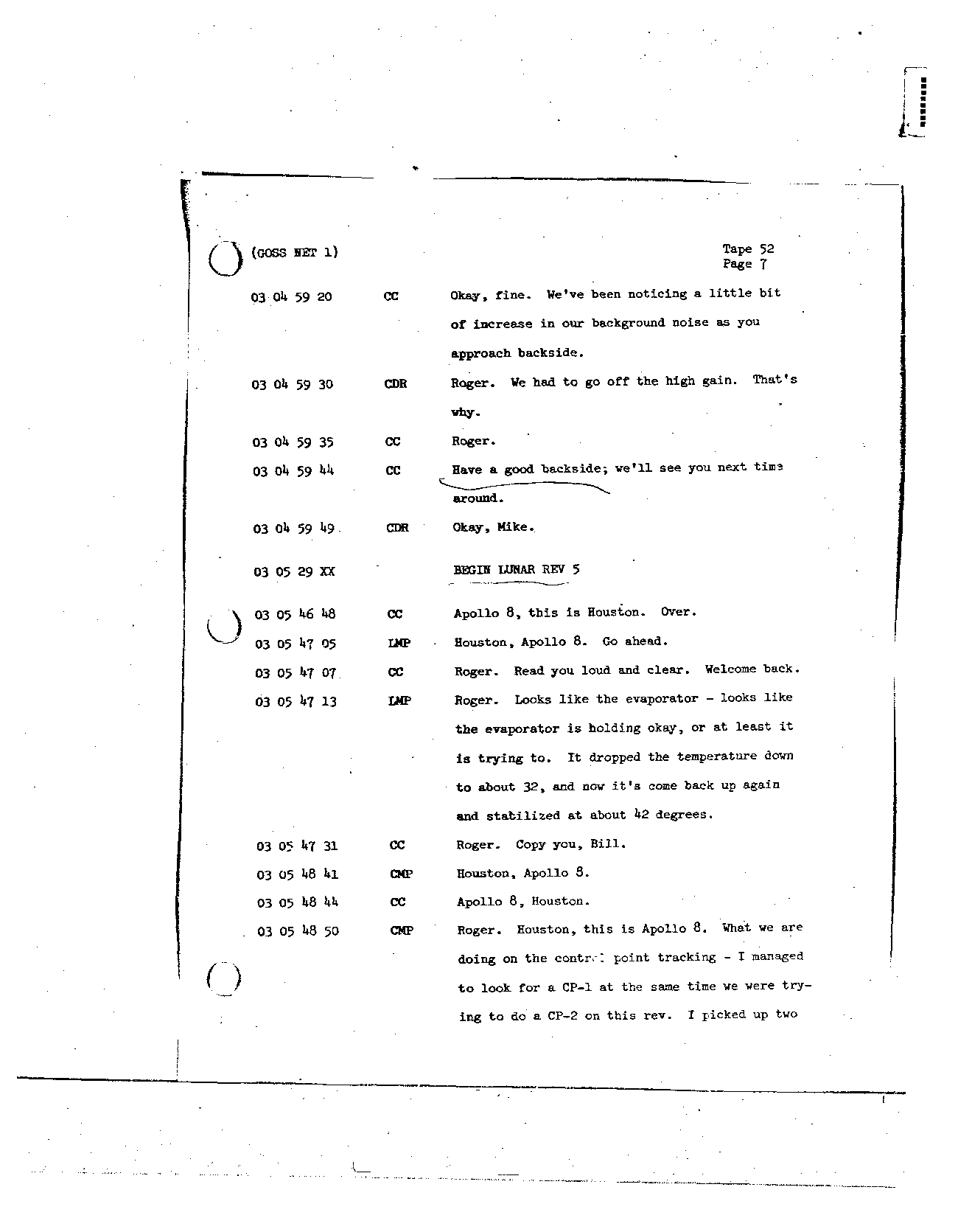 Page 415 of Apollo 8’s original transcript