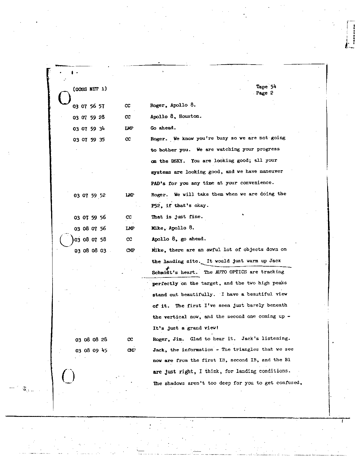 Page 427 of Apollo 8’s original transcript
