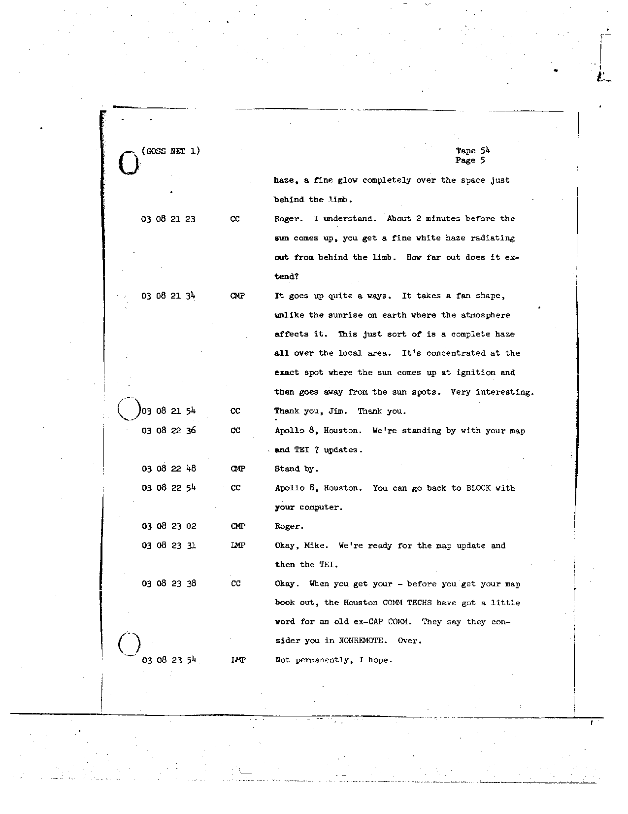 Page 430 of Apollo 8’s original transcript