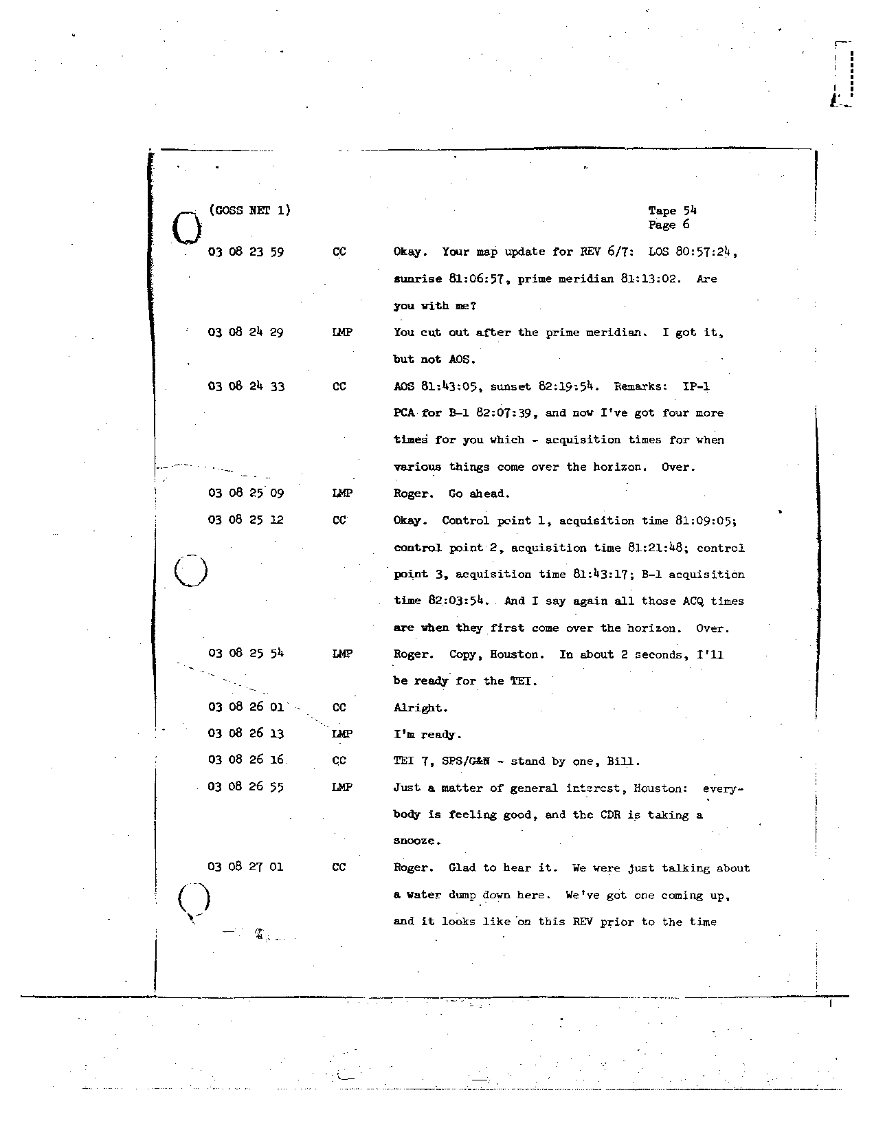 Page 431 of Apollo 8’s original transcript