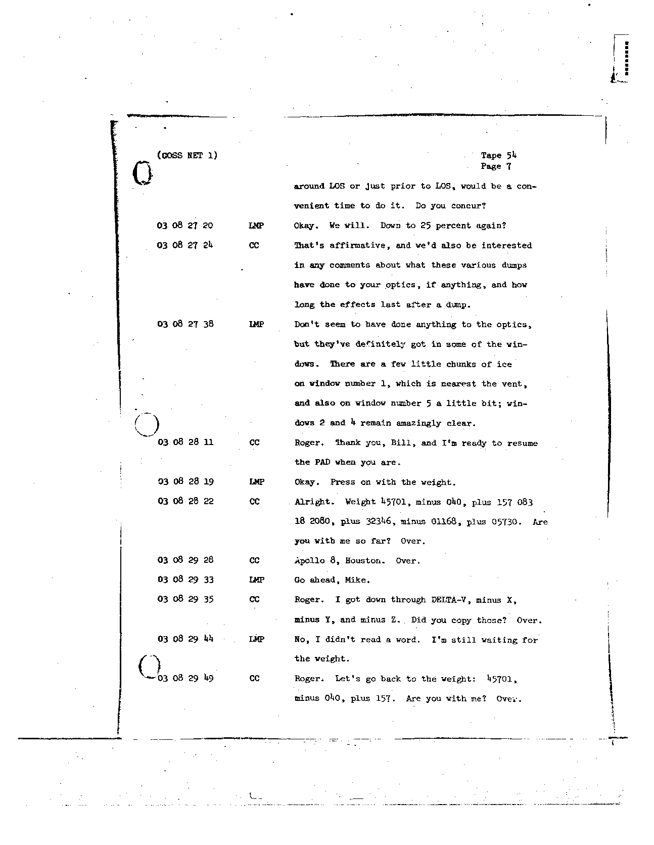 Page 432 of Apollo 8’s original transcript